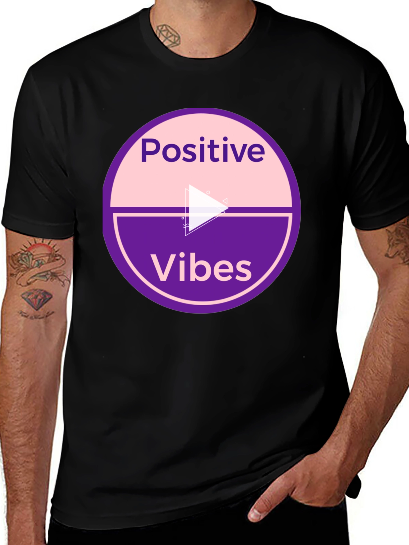 Positive Vibes Graphic Tee