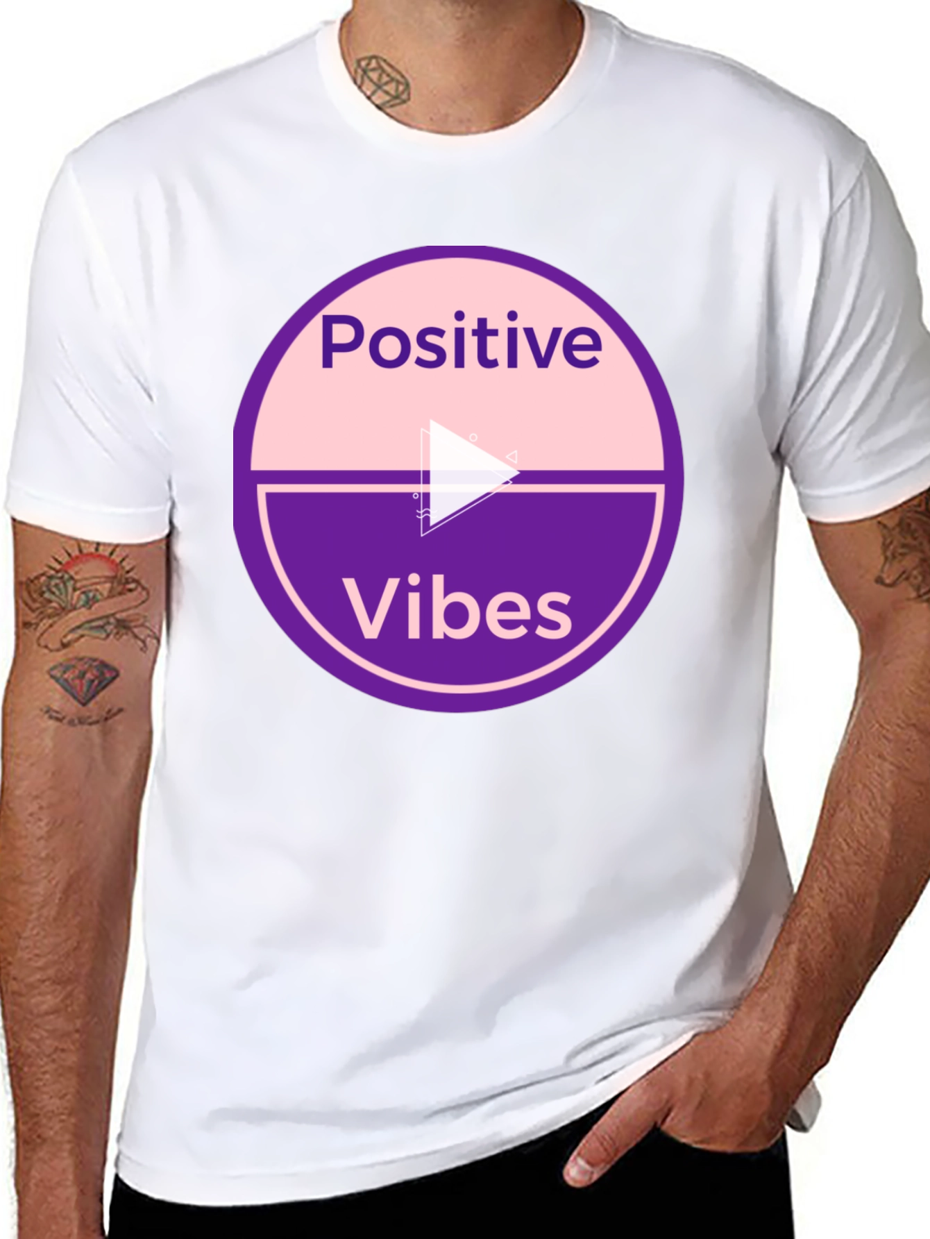 Positive Vibes Graphic Tee