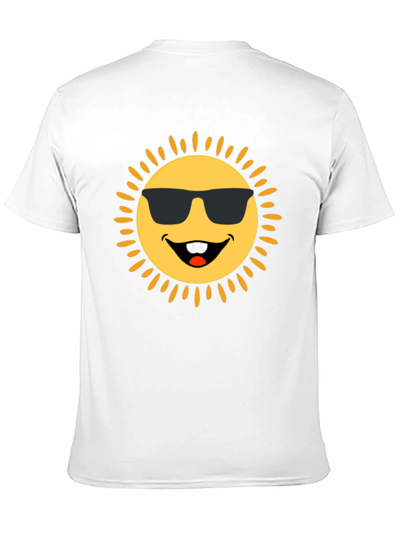 Funny Sun Face Graphic Tee