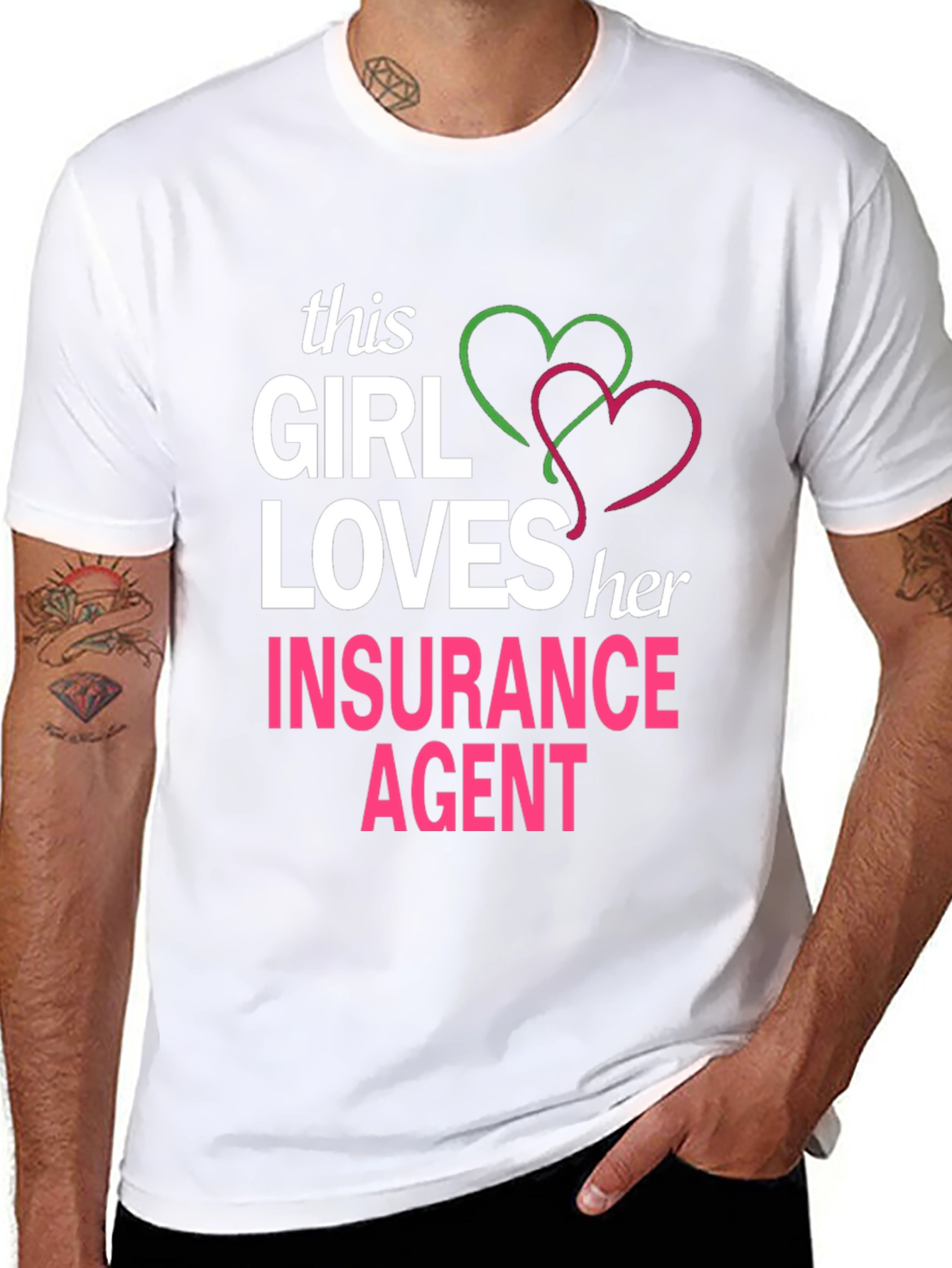 This Girl Loves Her Insurance Agent T-Shirt