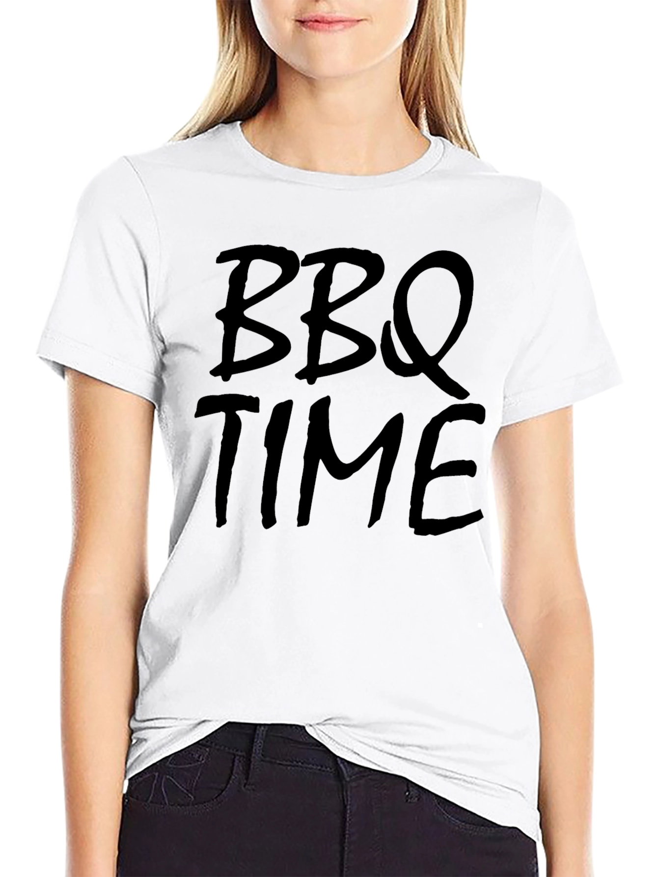 BBQ Time Black T-Shirt - Casual Wear