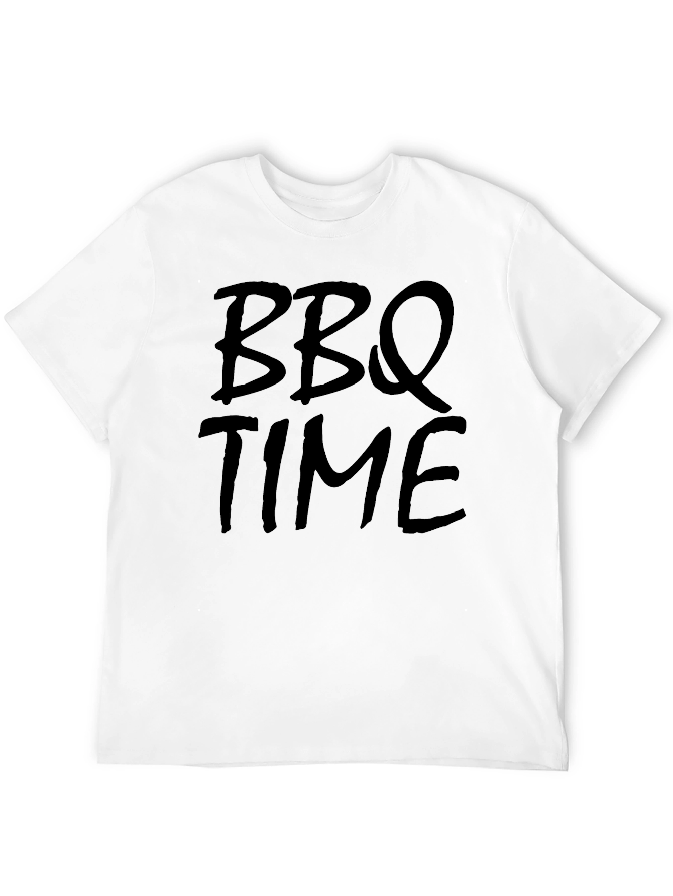 BBQ Time Black T-Shirt - Casual Wear