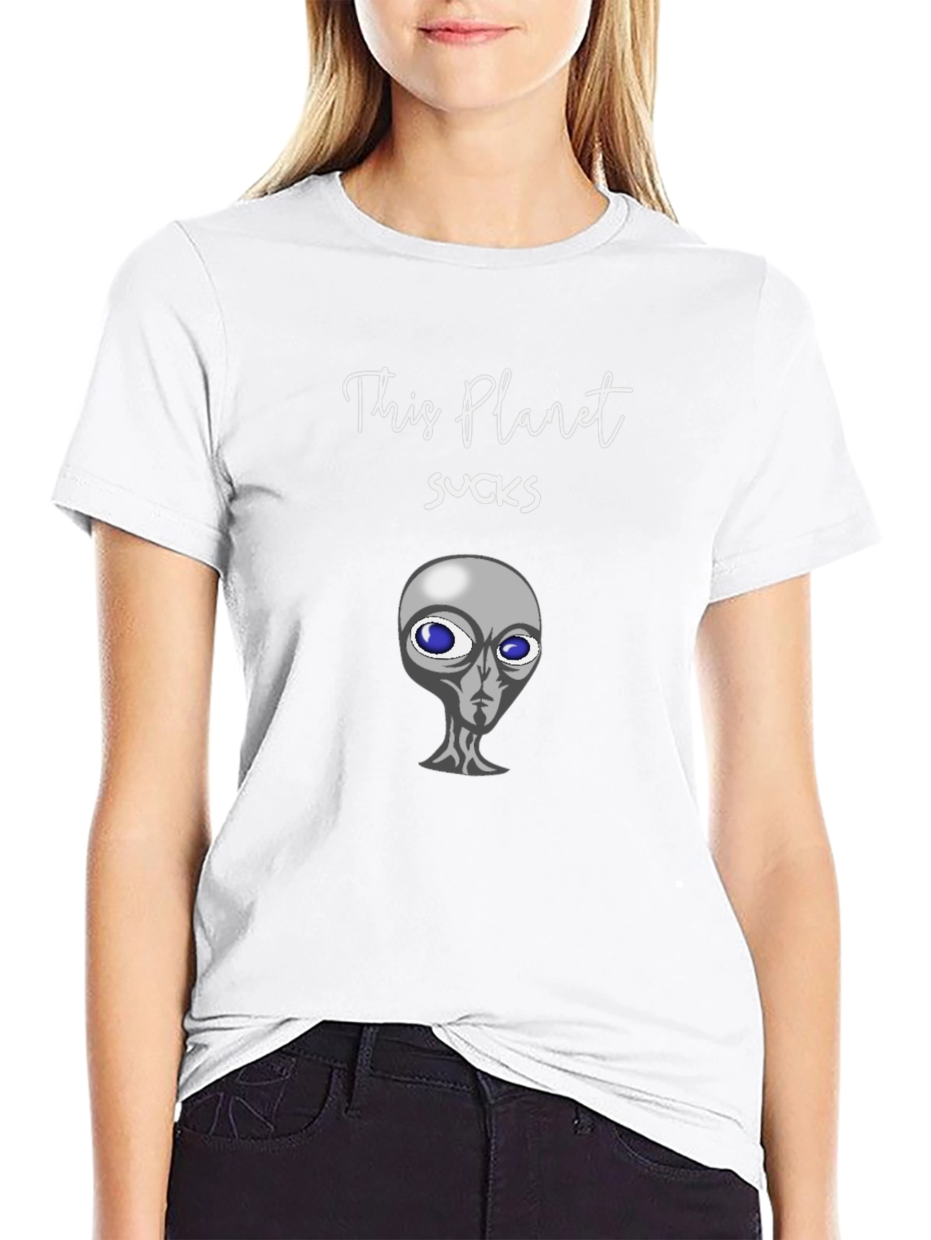 This Planet Sucks Alien T-Shirt