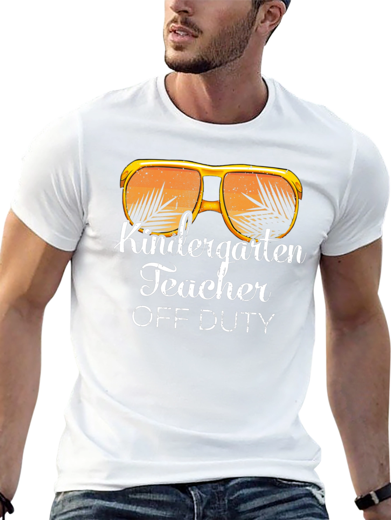 Kindergarten Teacher Off Duty Graphic Tee