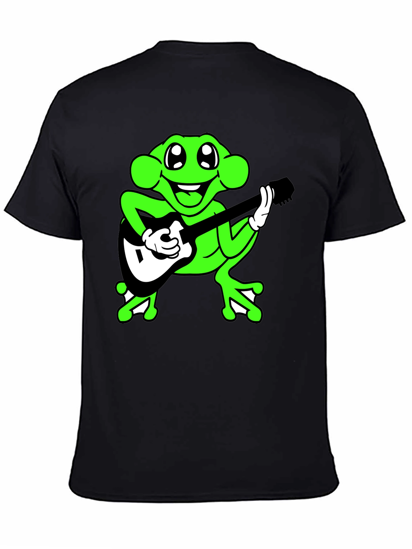 Frog Guitarist Graphic Tee - Cool & Quirky!