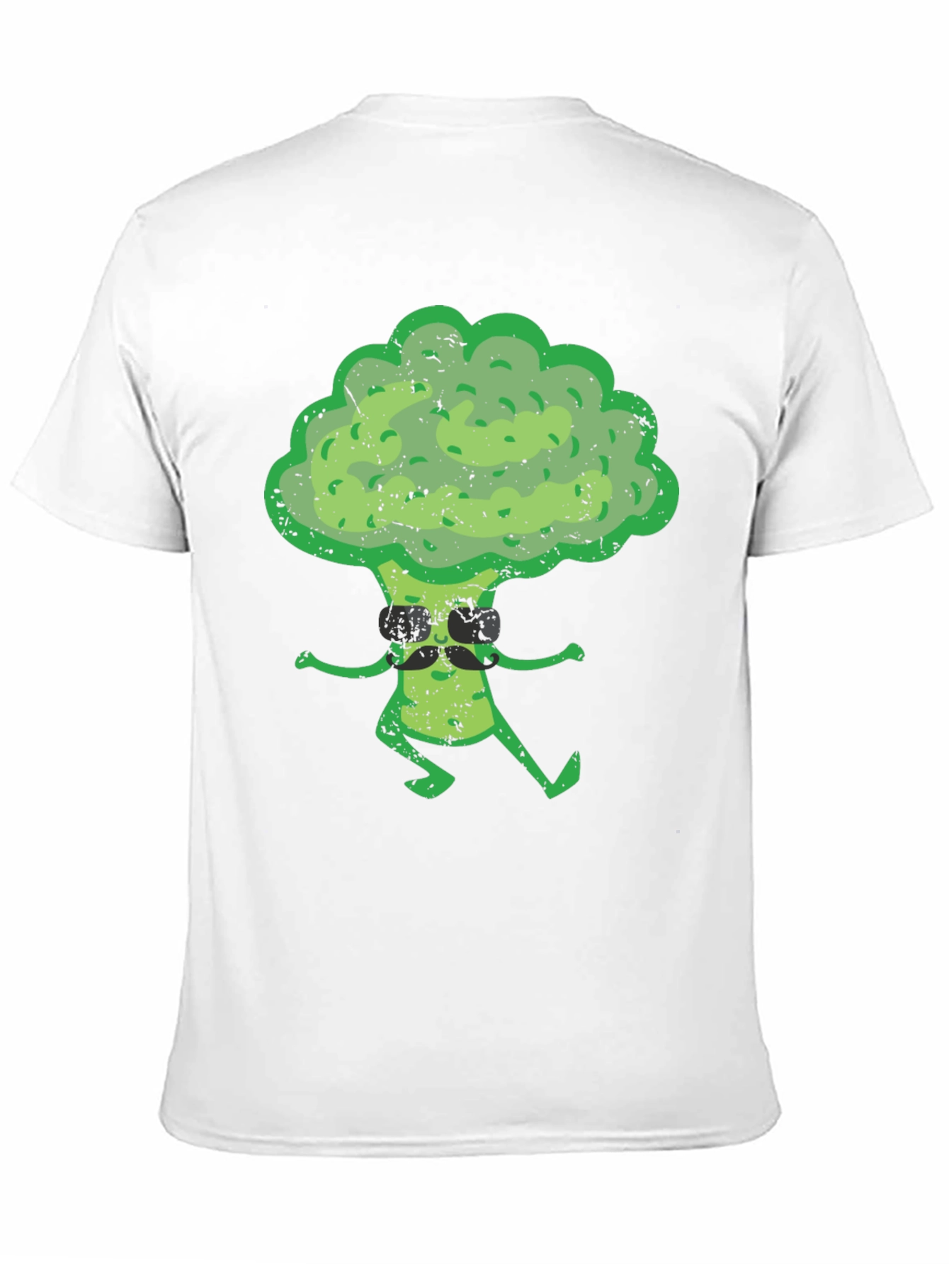 Cool Broccoli Graphic Tee - Black T-Shirt