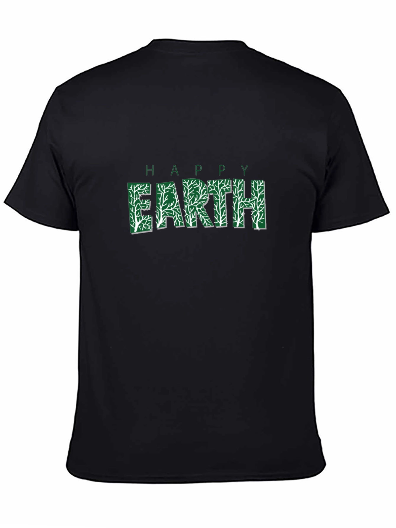 Happy Earth Graphic Tee - Eco-Friendly Design