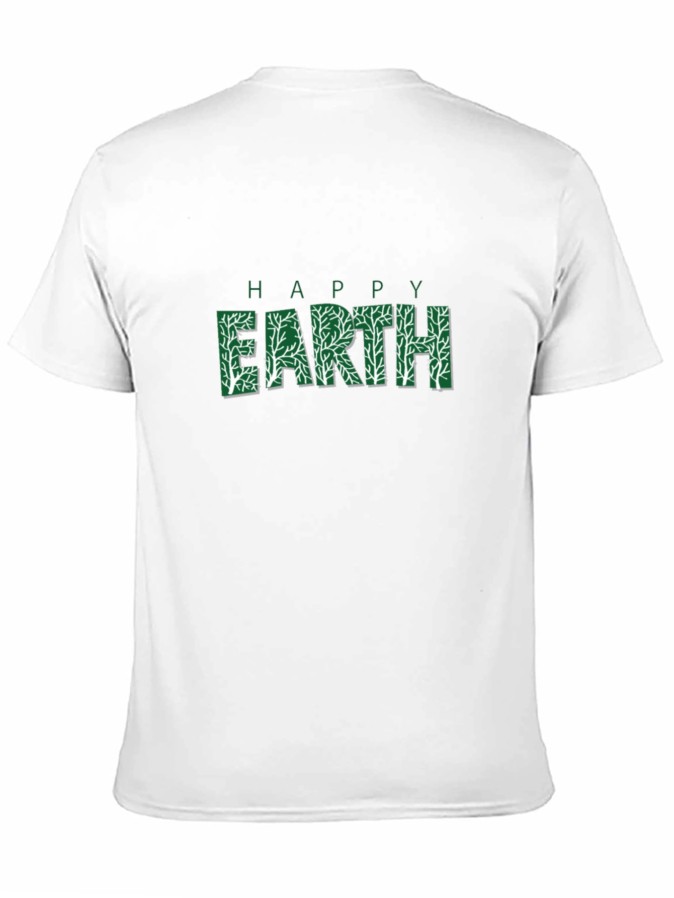 Happy Earth Graphic Tee - Eco-Friendly Design