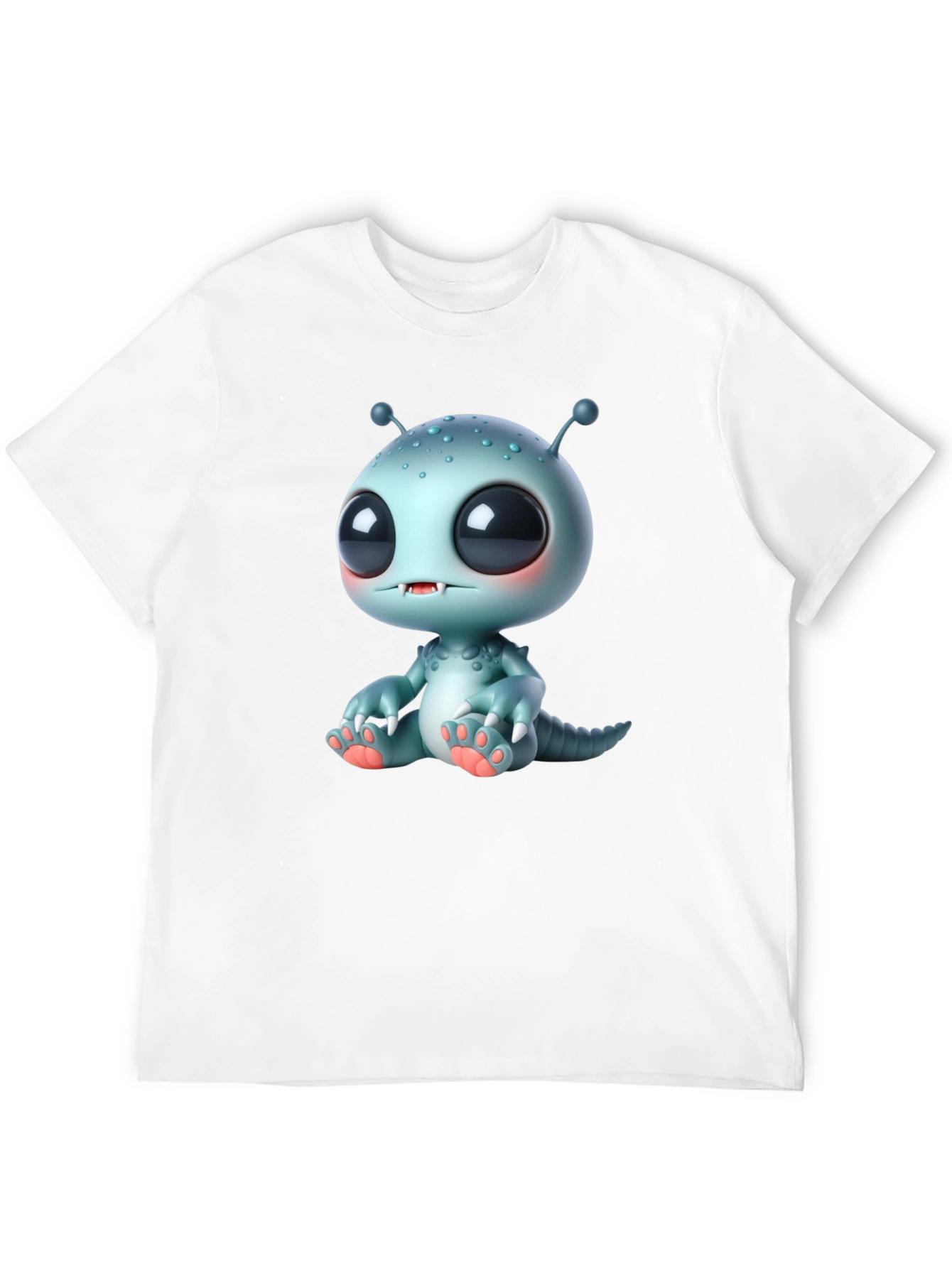 Cute Alien Monster Graphic Tee