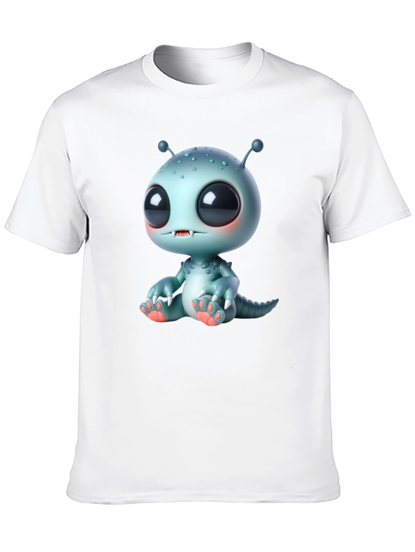 Cute Alien Monster Graphic Tee