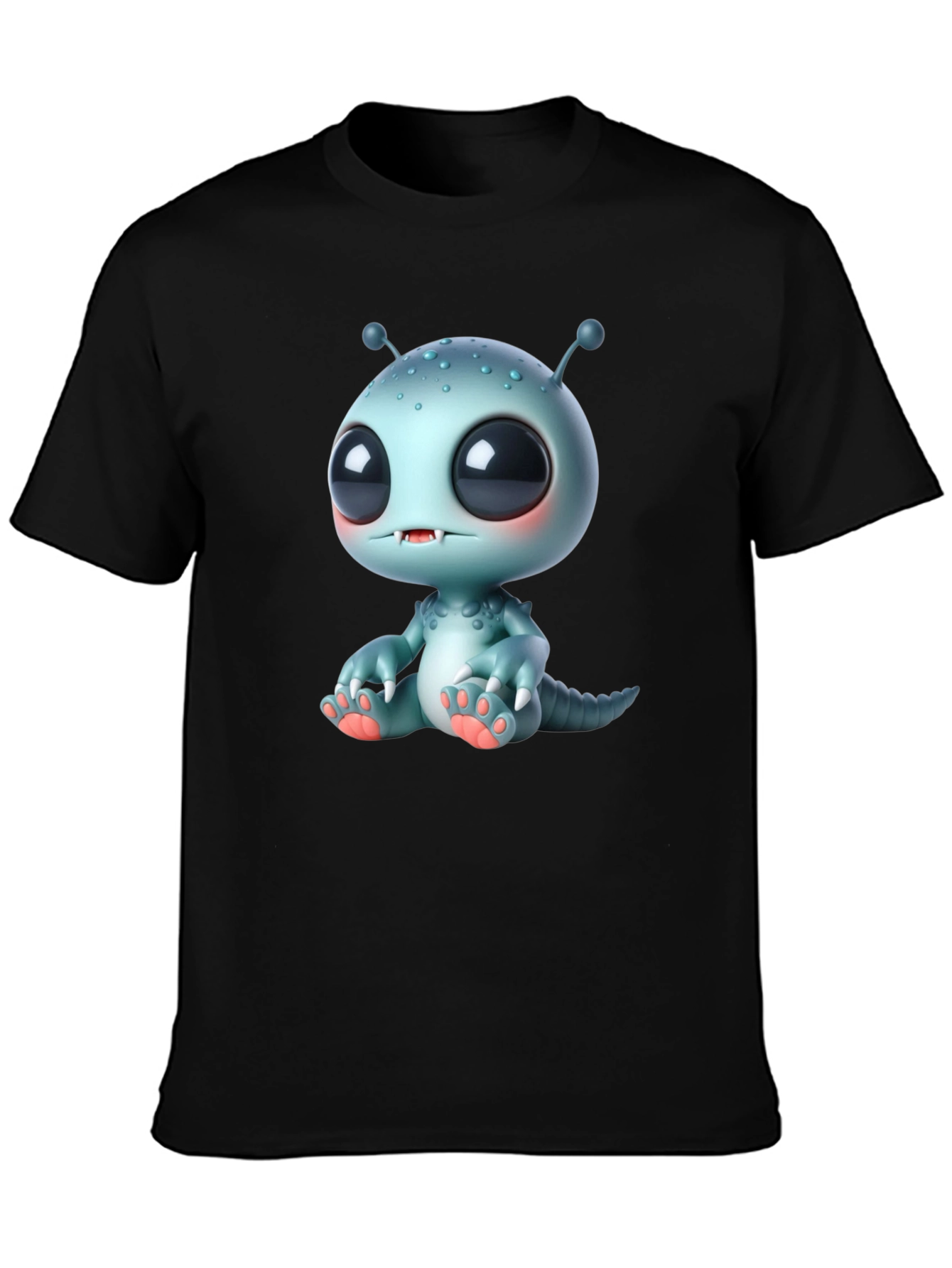 Cute Alien Monster Graphic Tee