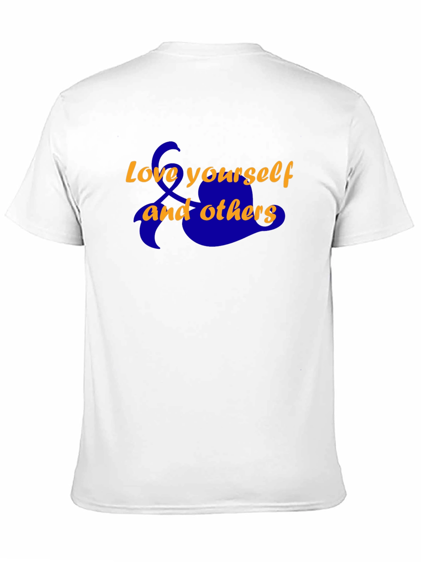 Love Yourself T-Shirt - Black Cotton Blend