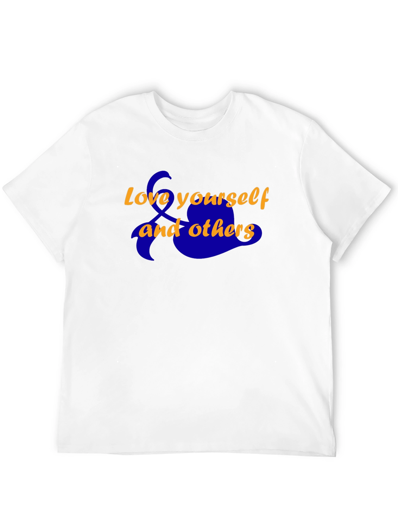 Love Yourself T-Shirt - Black Cotton Blend