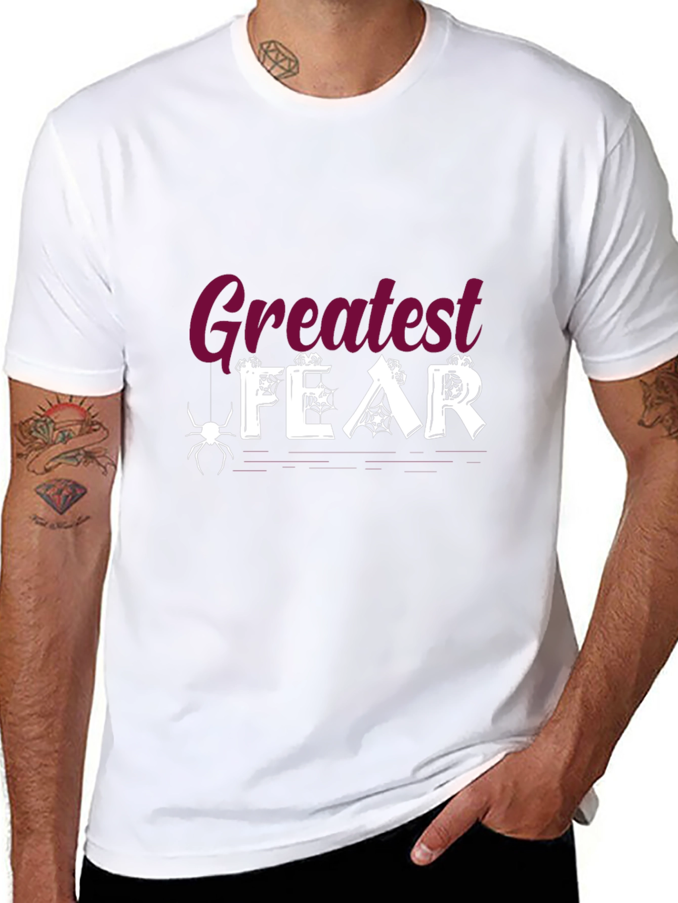 Greatest Fear Halloween Spider T-Shirt
