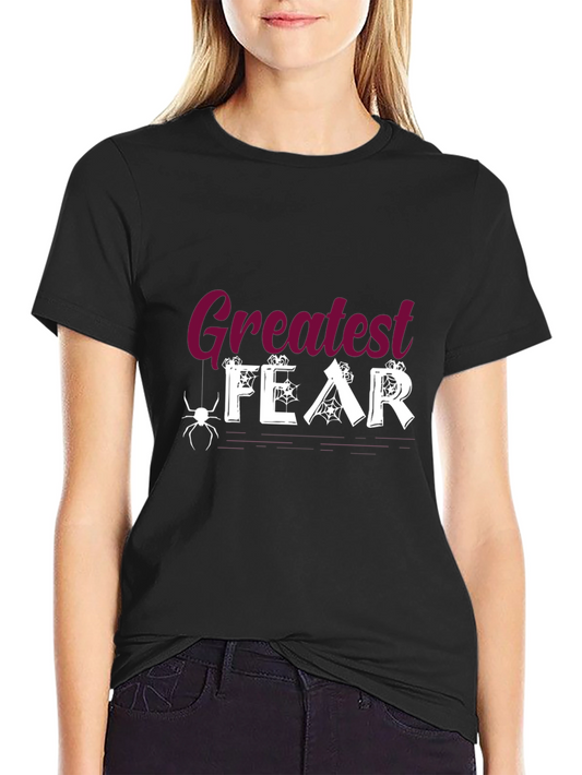Greatest Fear Halloween Spider T-Shirt