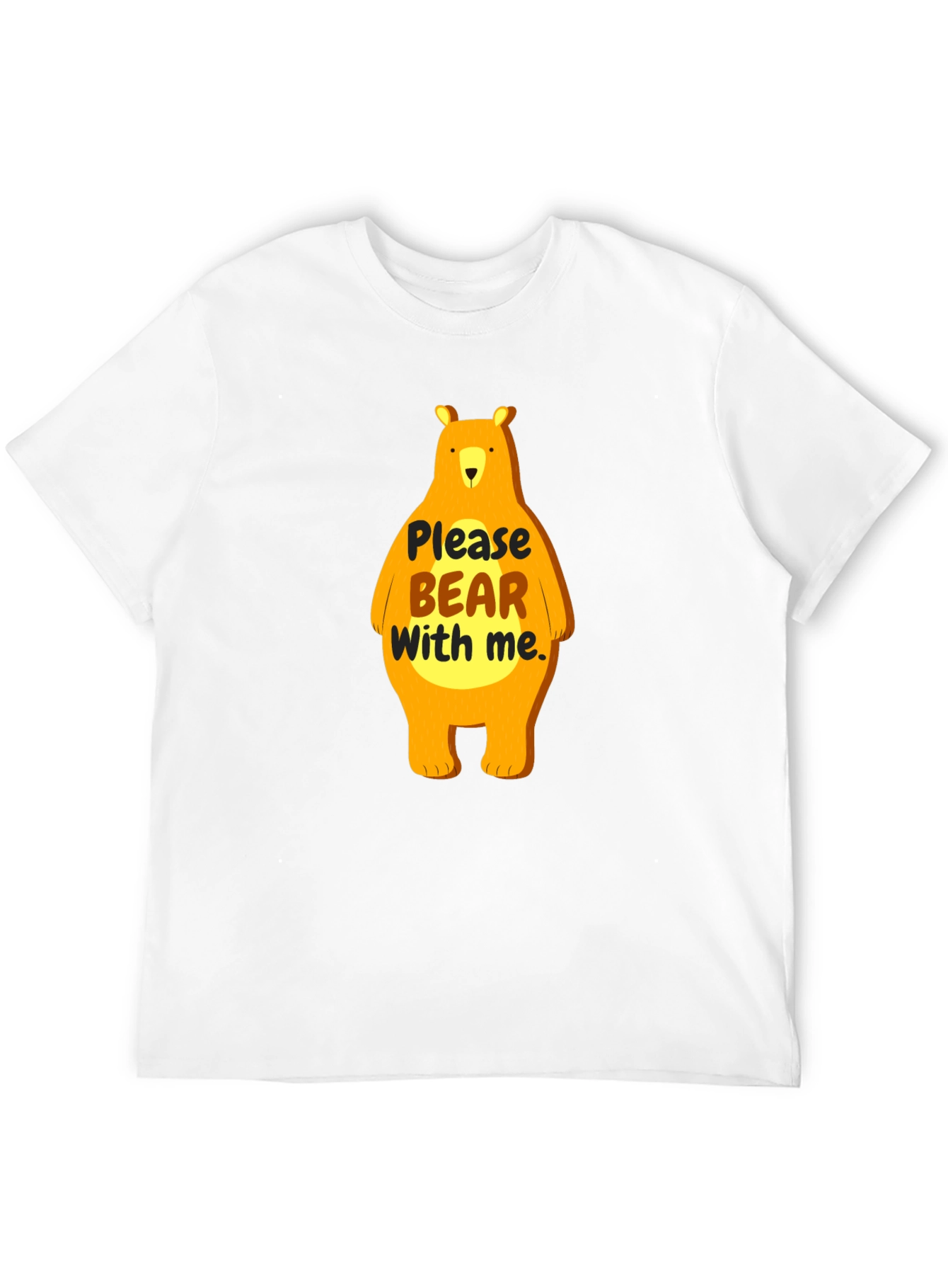 Funny Bear Graphic T-Shirt