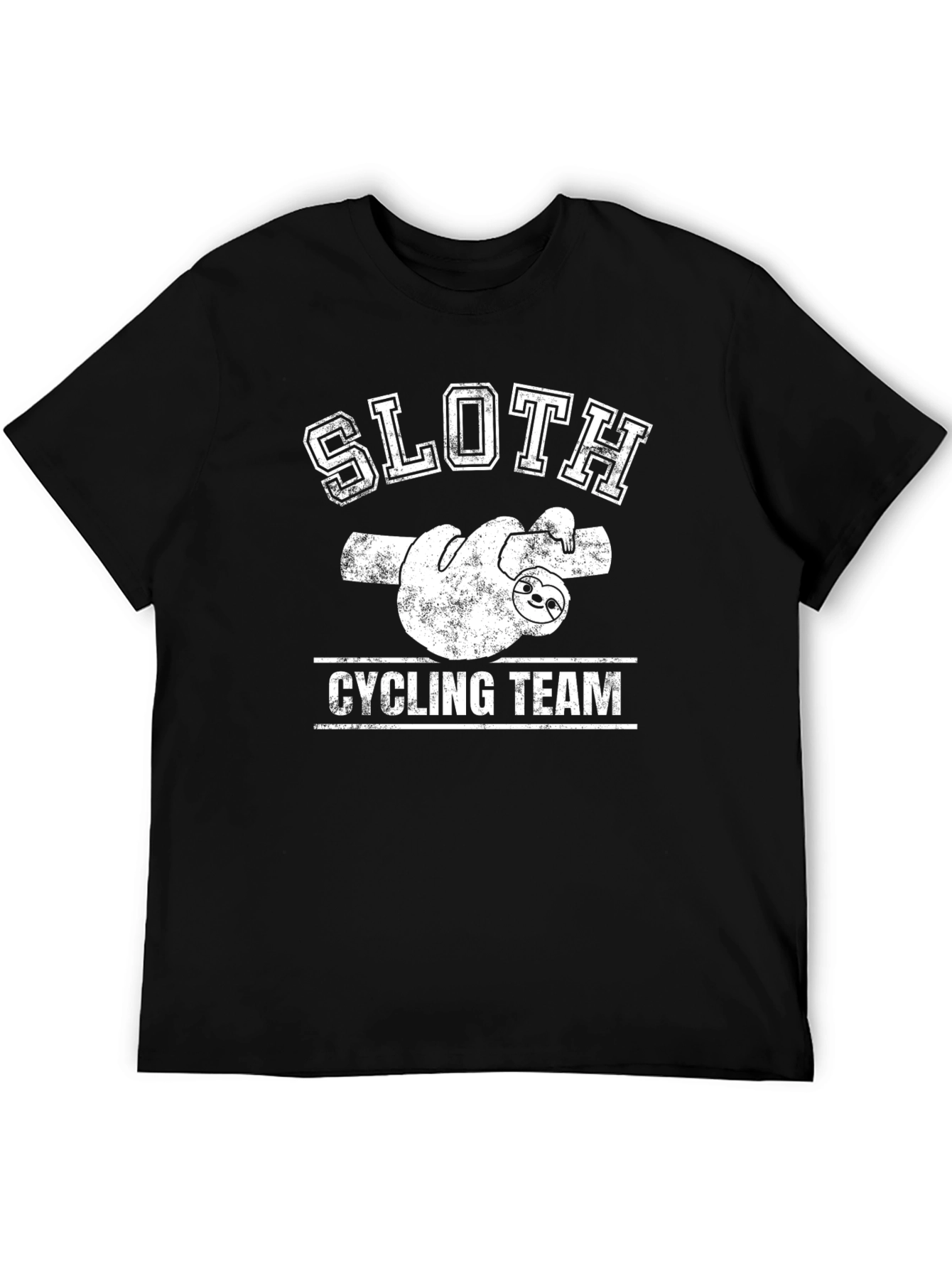 Sloth Cycling Team Graphic T-Shirt
