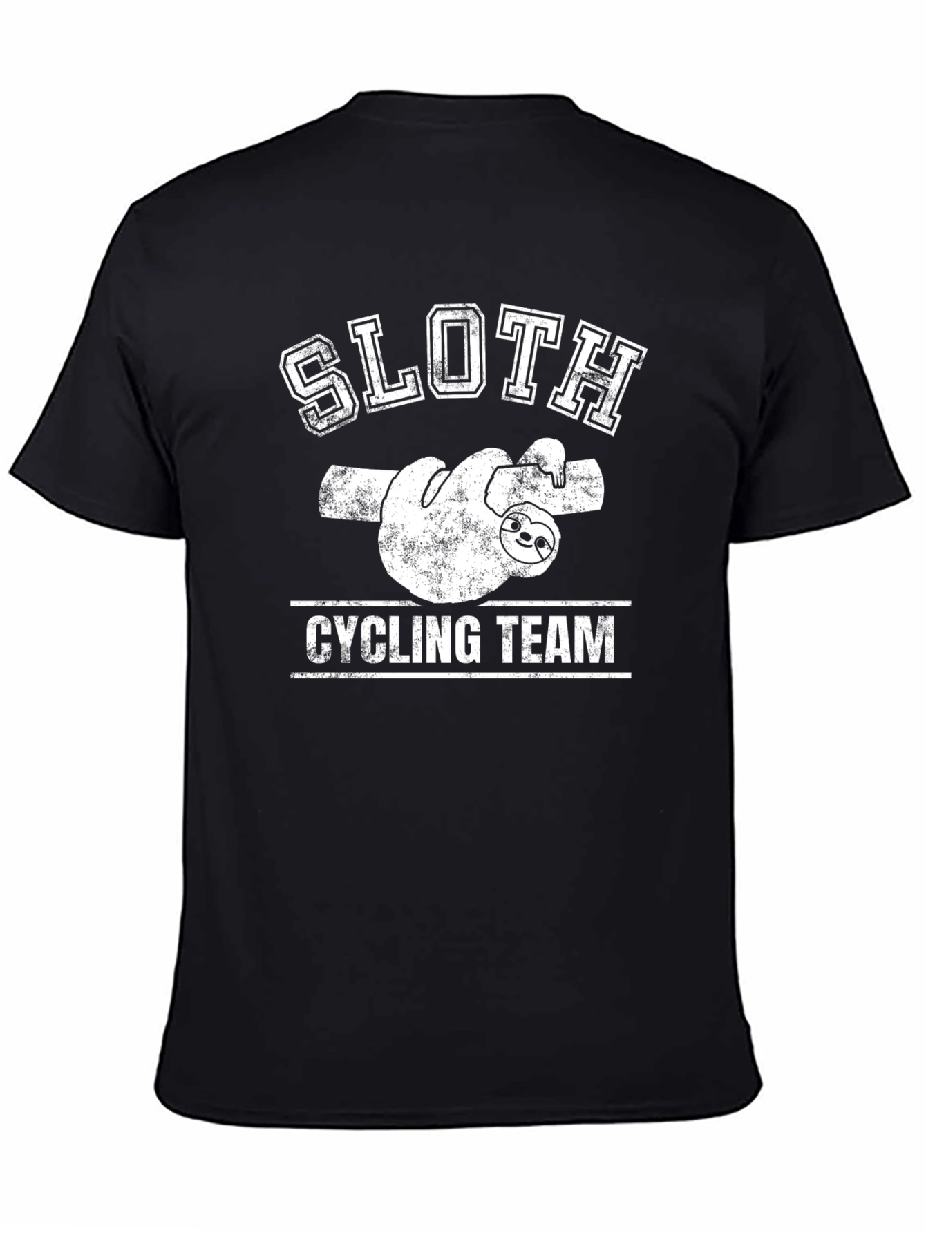 Sloth Cycling Team Graphic T-Shirt