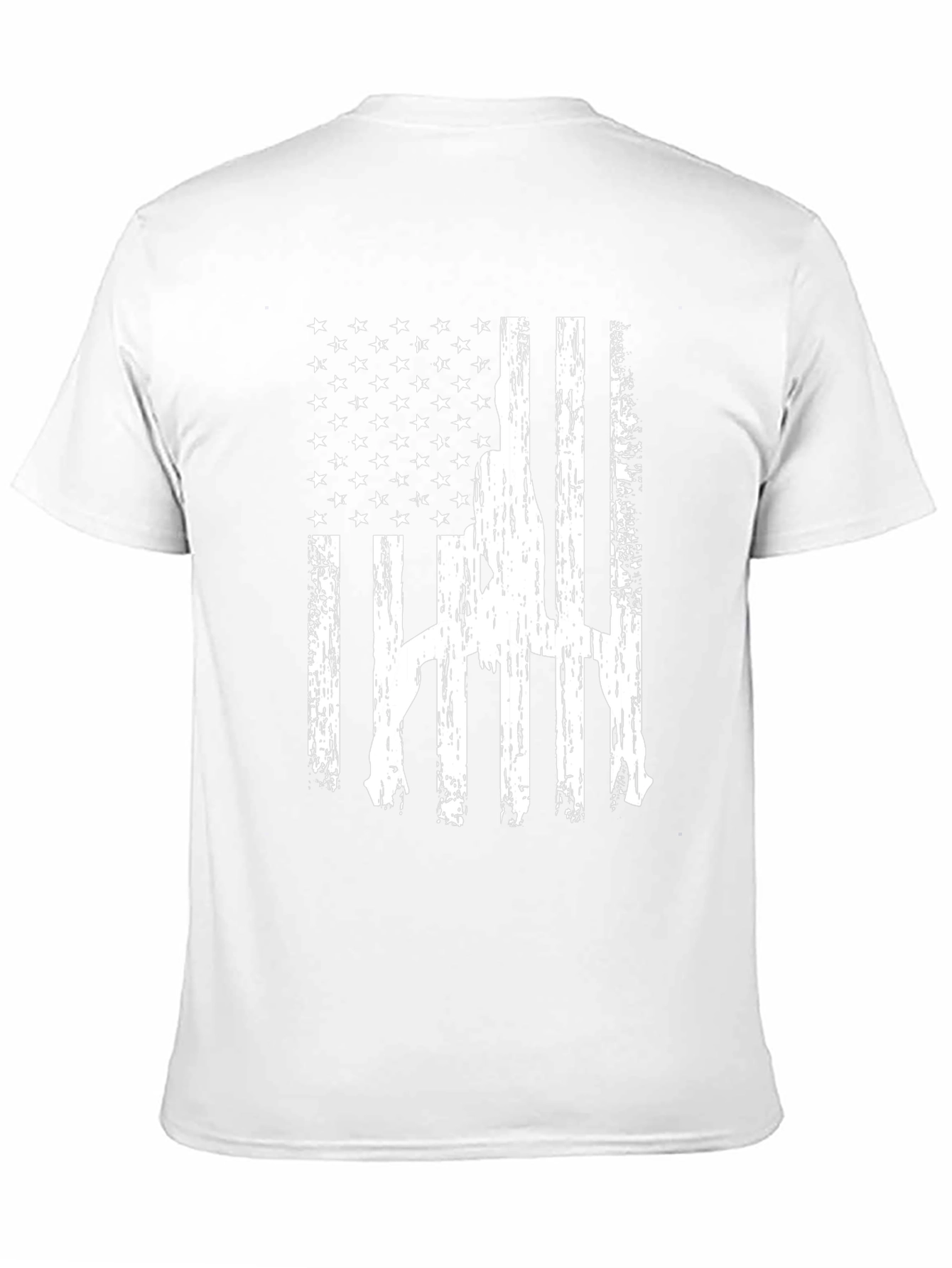 American Flag Gun Rights Graphic T-Shirt