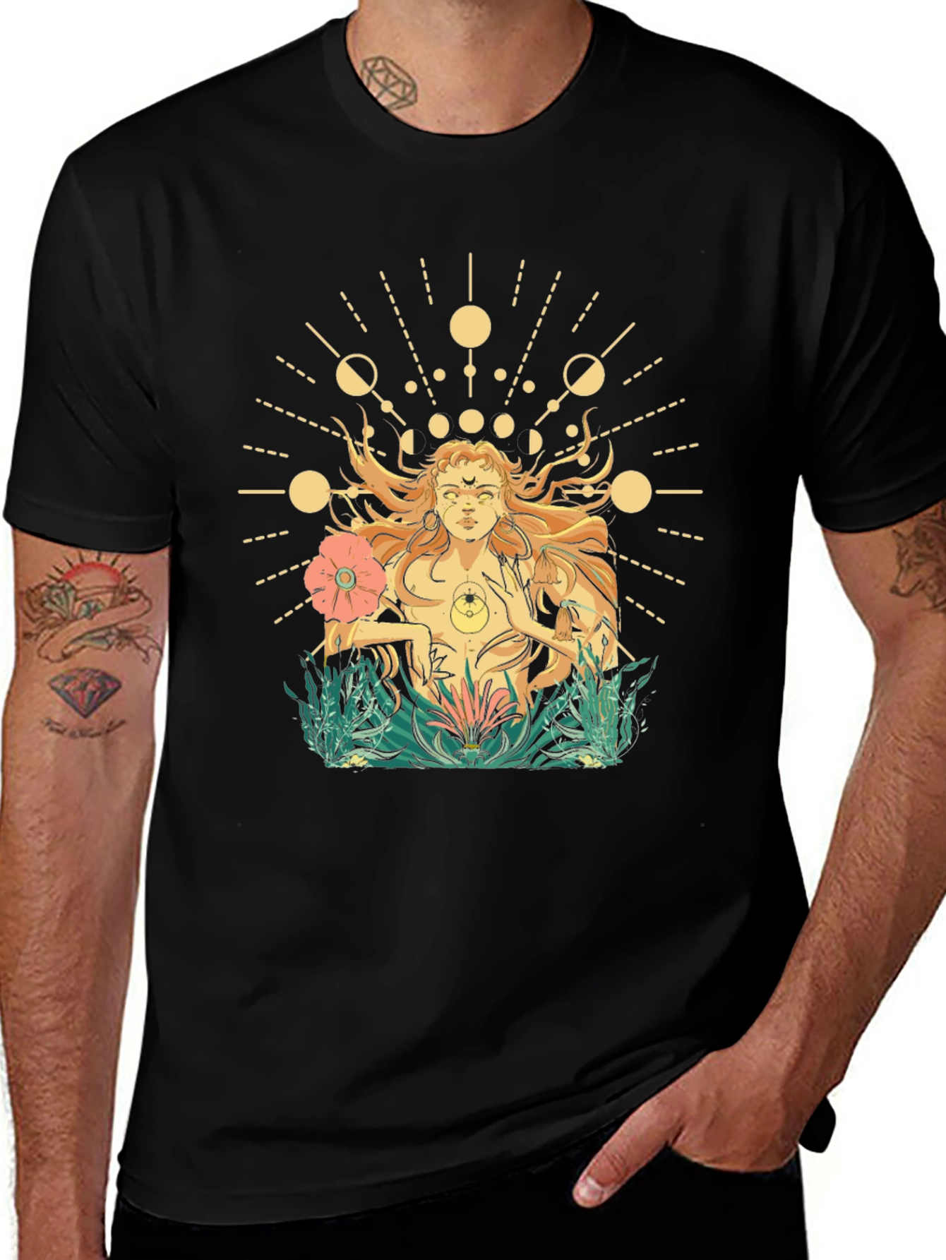 Mystic Woman Graphic Tee - Stylish Unisex T-Shirt