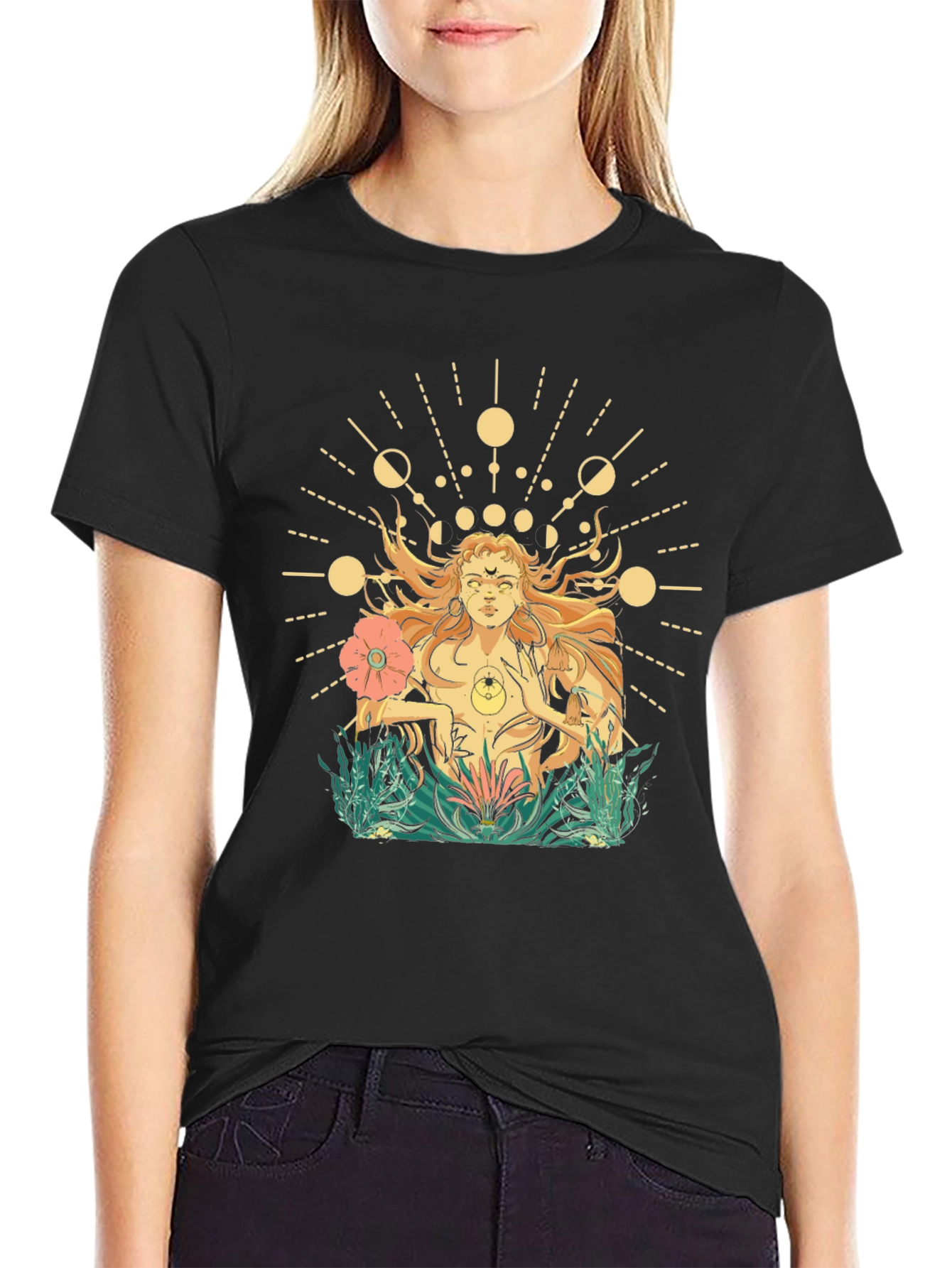 Mystic Woman Graphic Tee - Stylish Unisex T-Shirt
