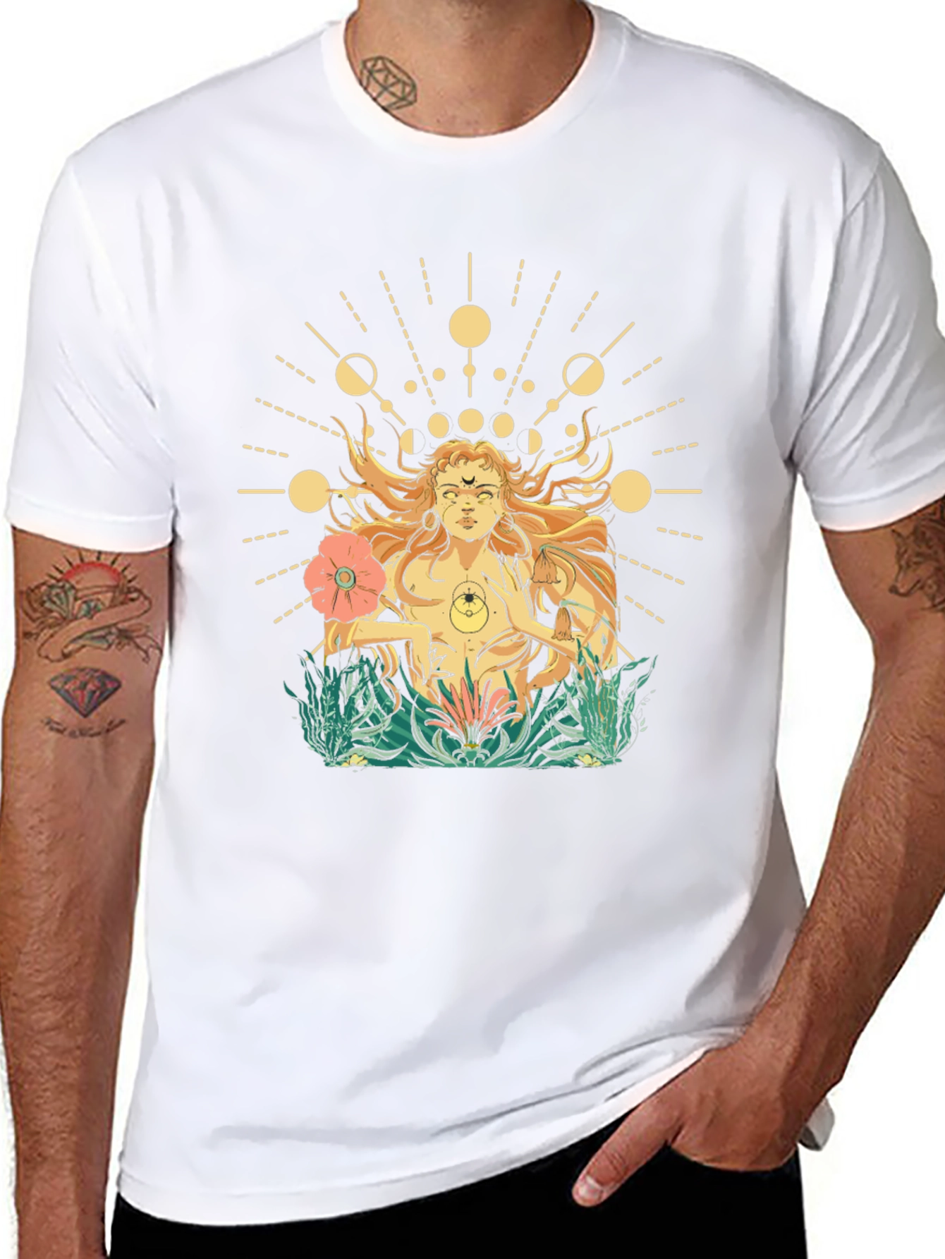 Mystic Woman Graphic Tee - Stylish Unisex T-Shirt