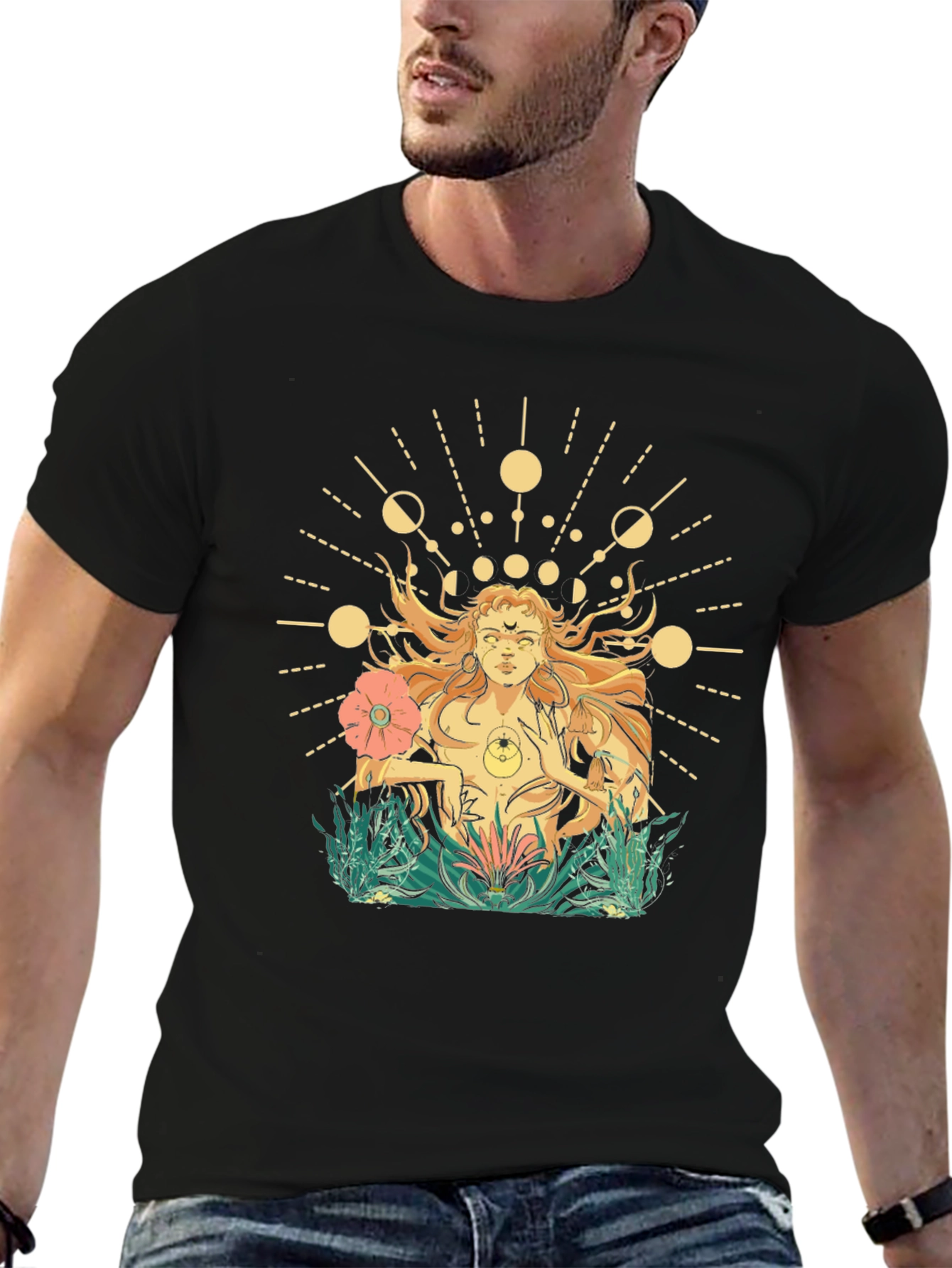 Mystic Woman Graphic Tee - Stylish Unisex T-Shirt