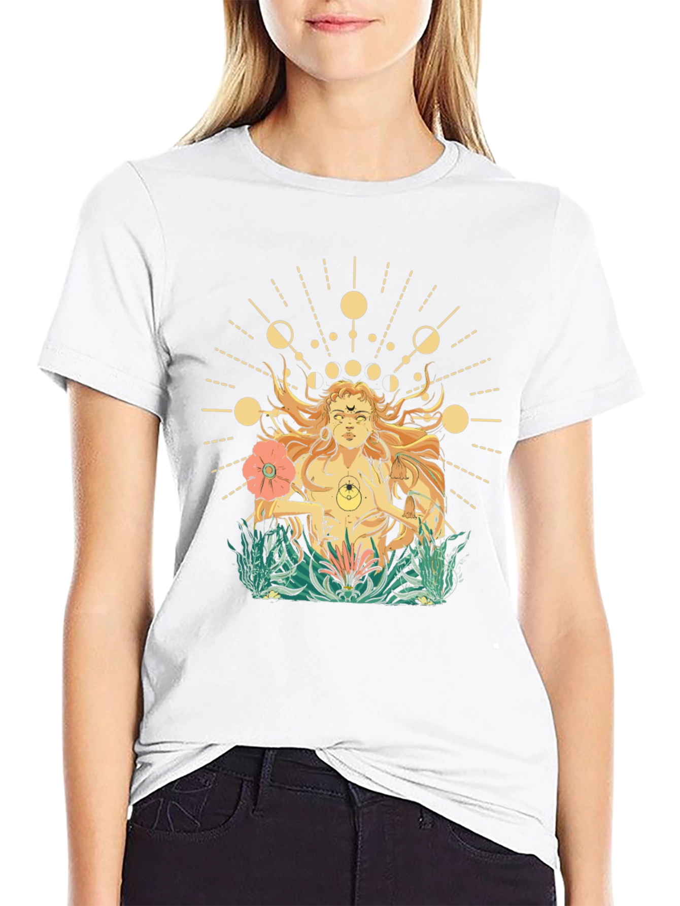 Mystic Woman Graphic Tee - Stylish Unisex T-Shirt