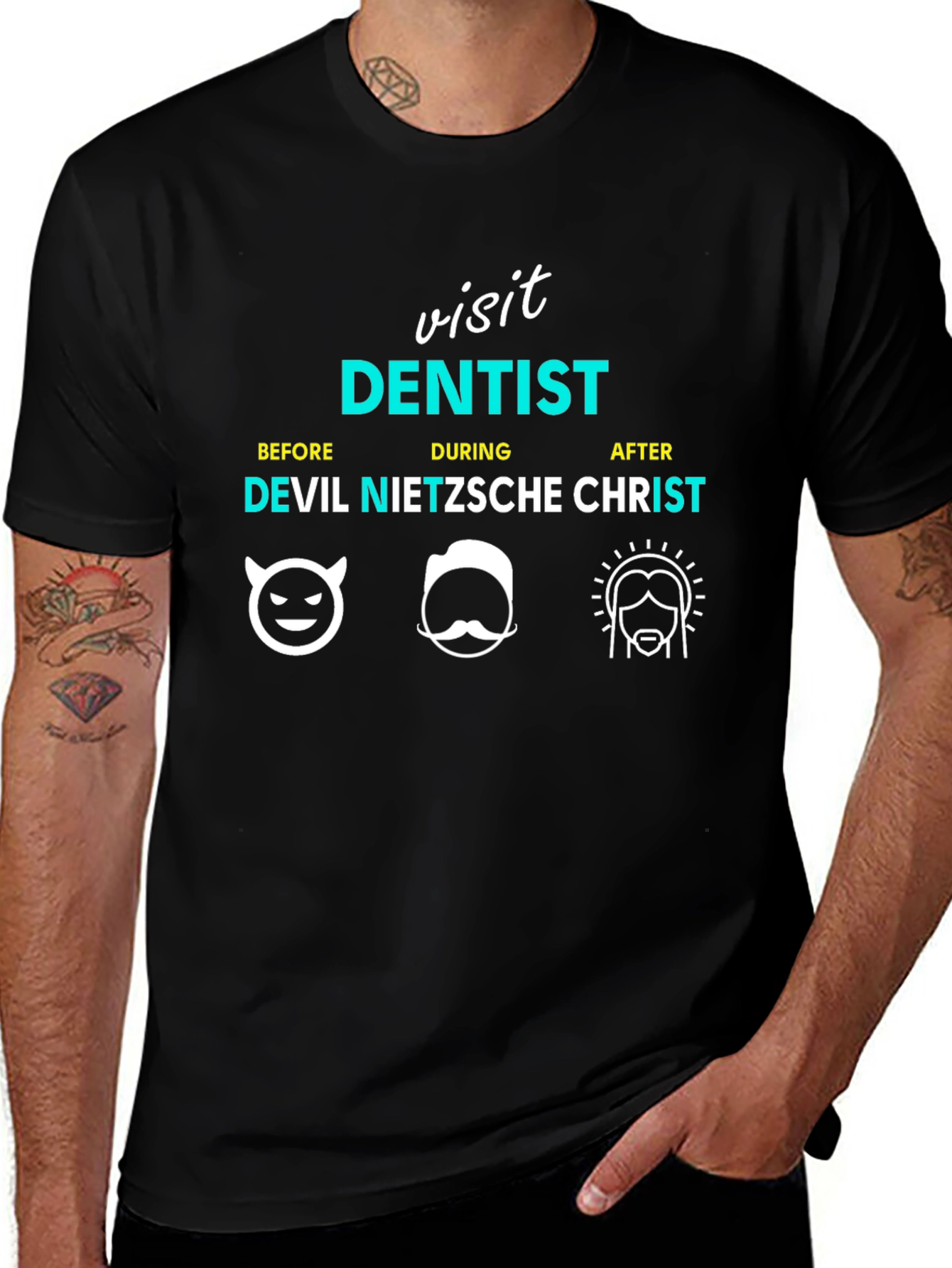 Visit Dentist Funny Graphic Tee