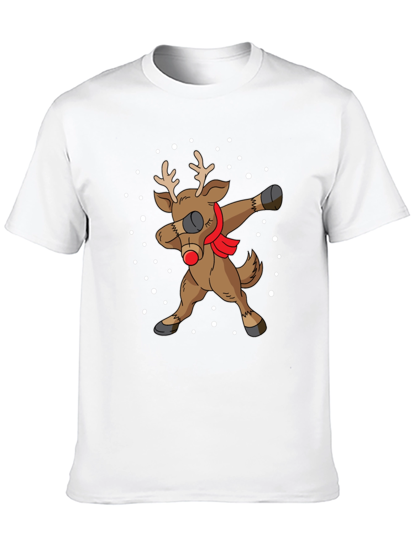 Dabbing Reindeer Christmas T-Shirt