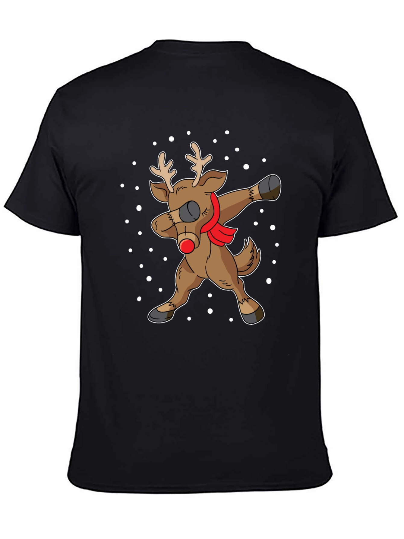 Dabbing Reindeer Christmas T-Shirt