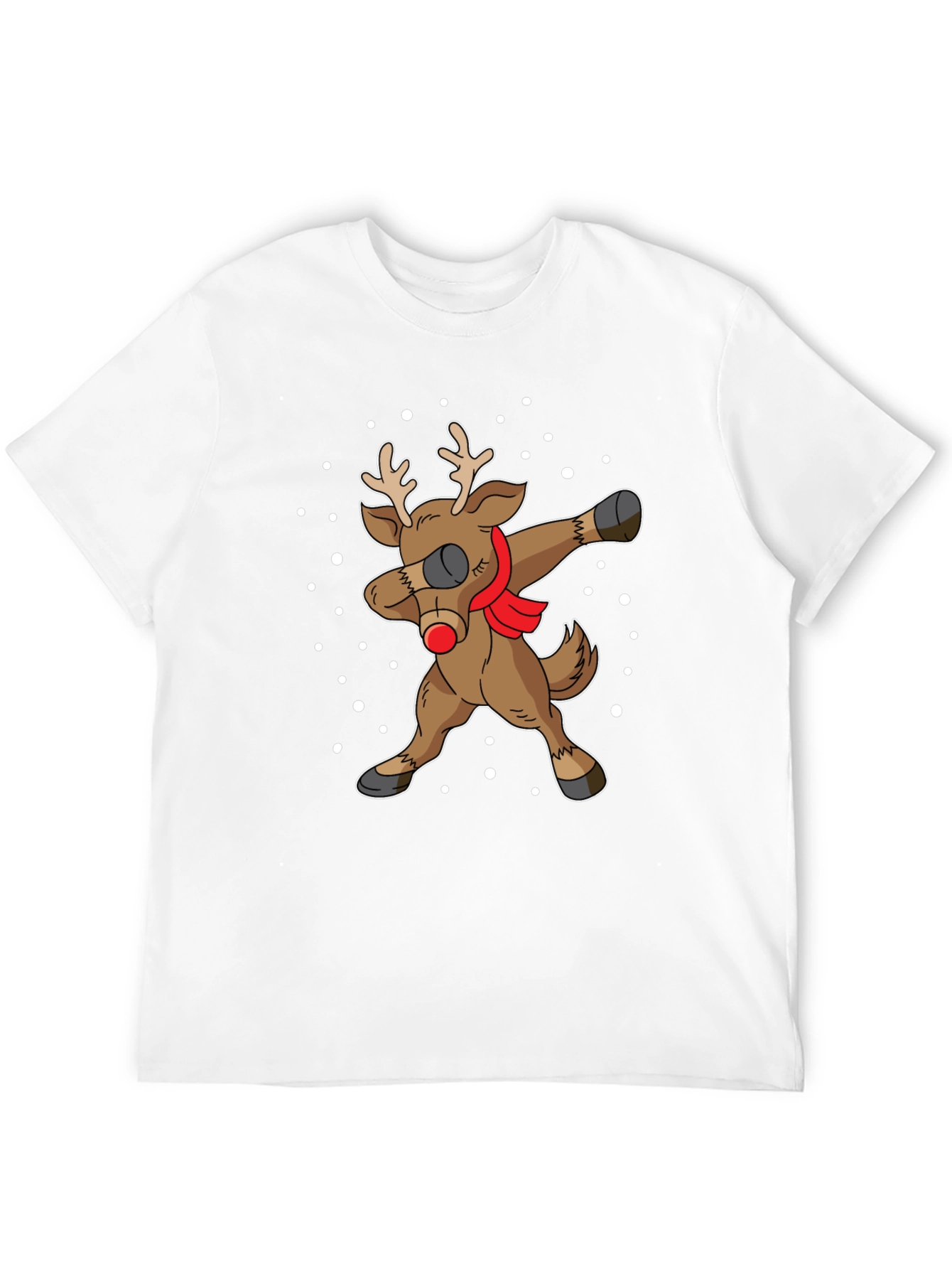 Dabbing Reindeer Christmas T-Shirt