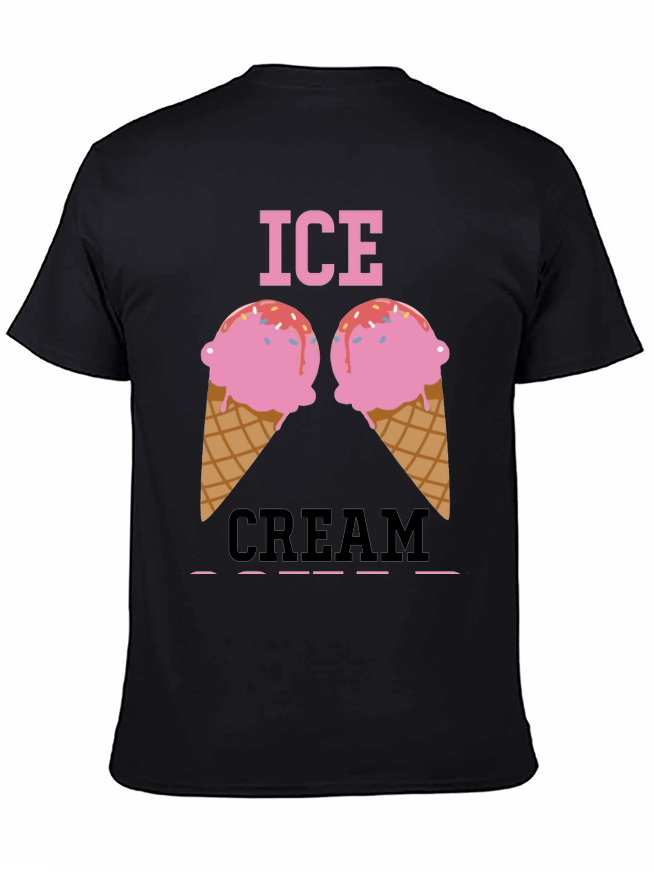 Ice Cream Graphic Tee - Funny Dessert T-Shirt