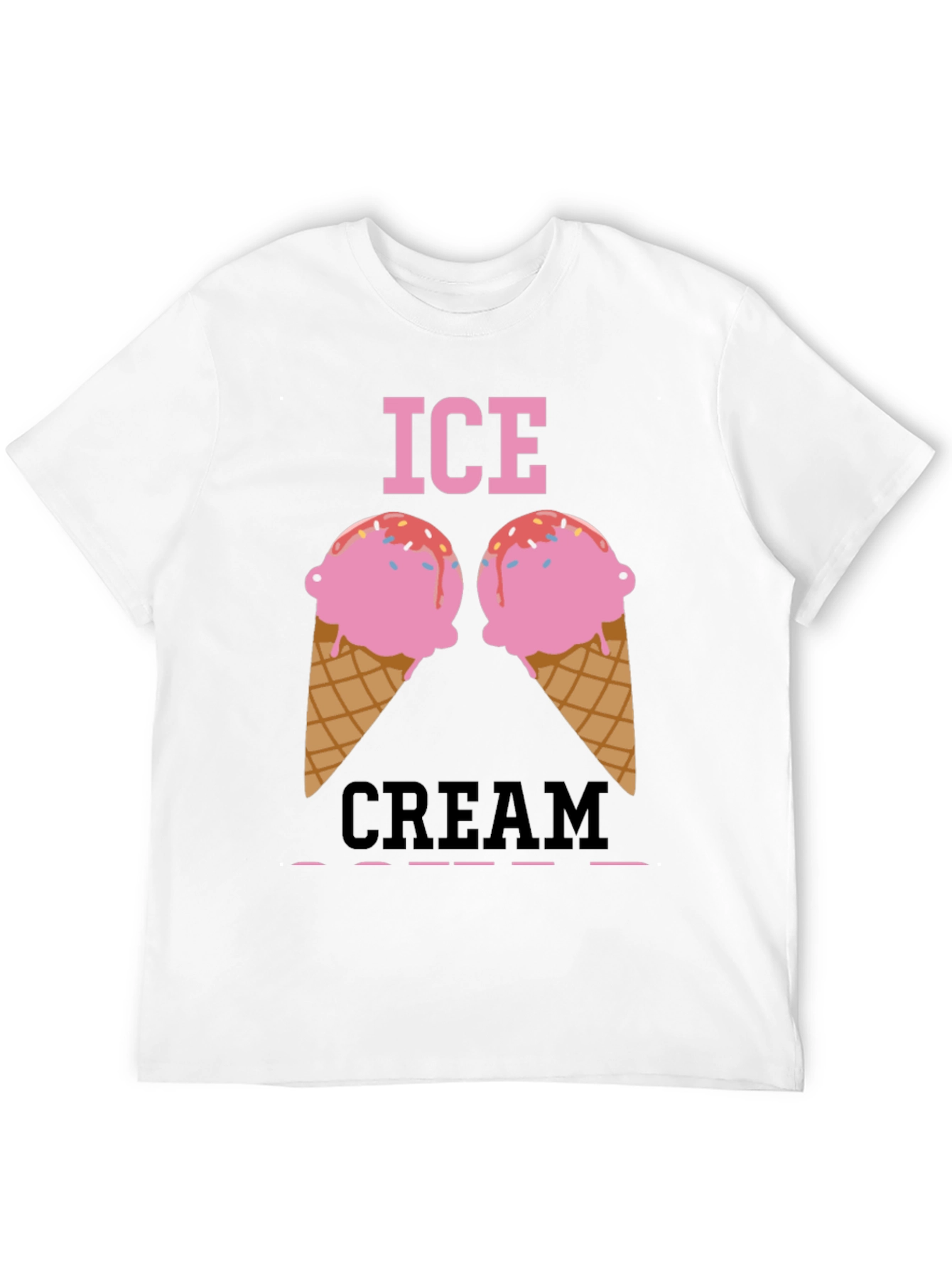 Ice Cream Graphic Tee - Funny Dessert T-Shirt