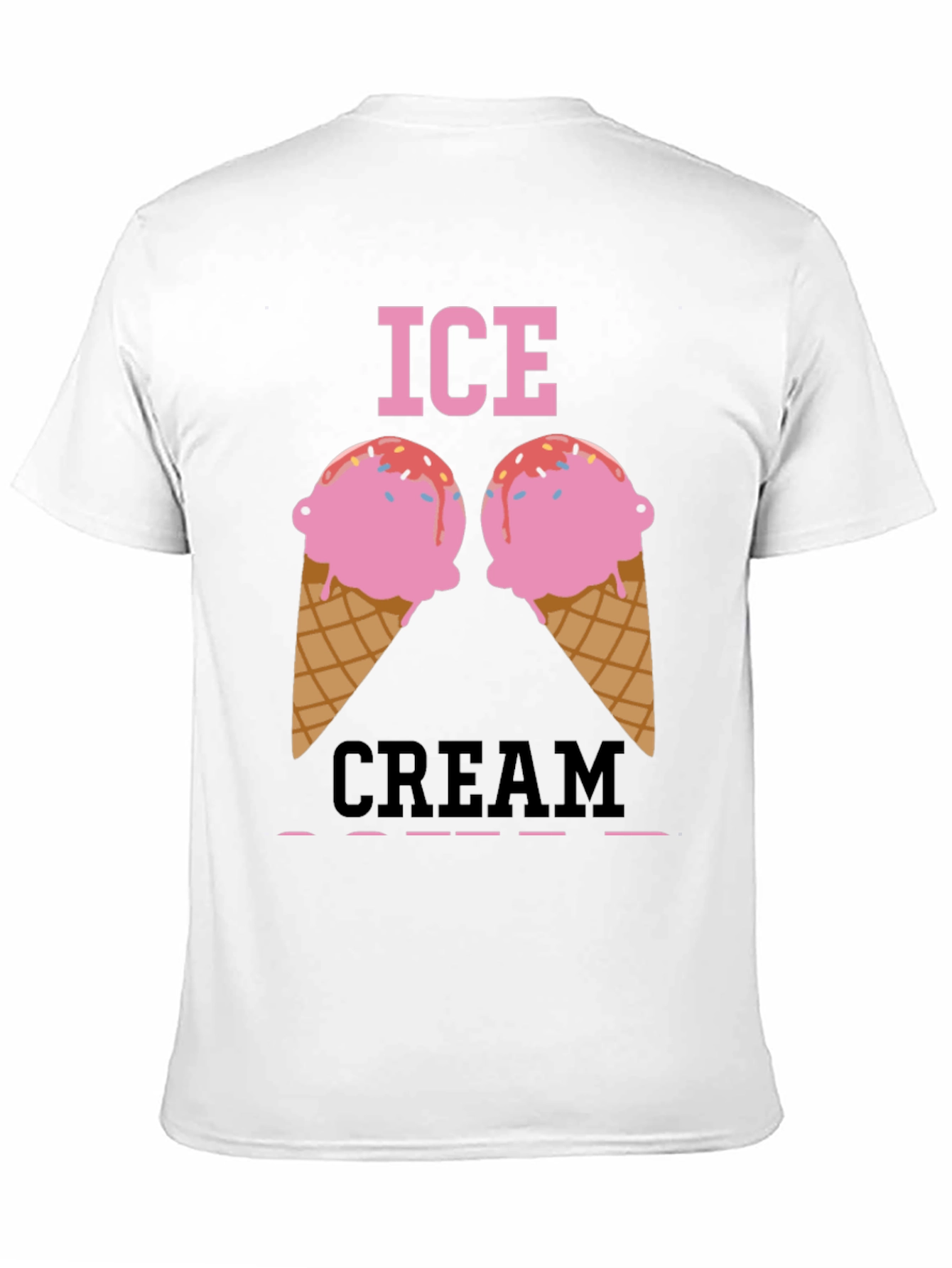 Ice Cream Graphic Tee - Funny Dessert T-Shirt