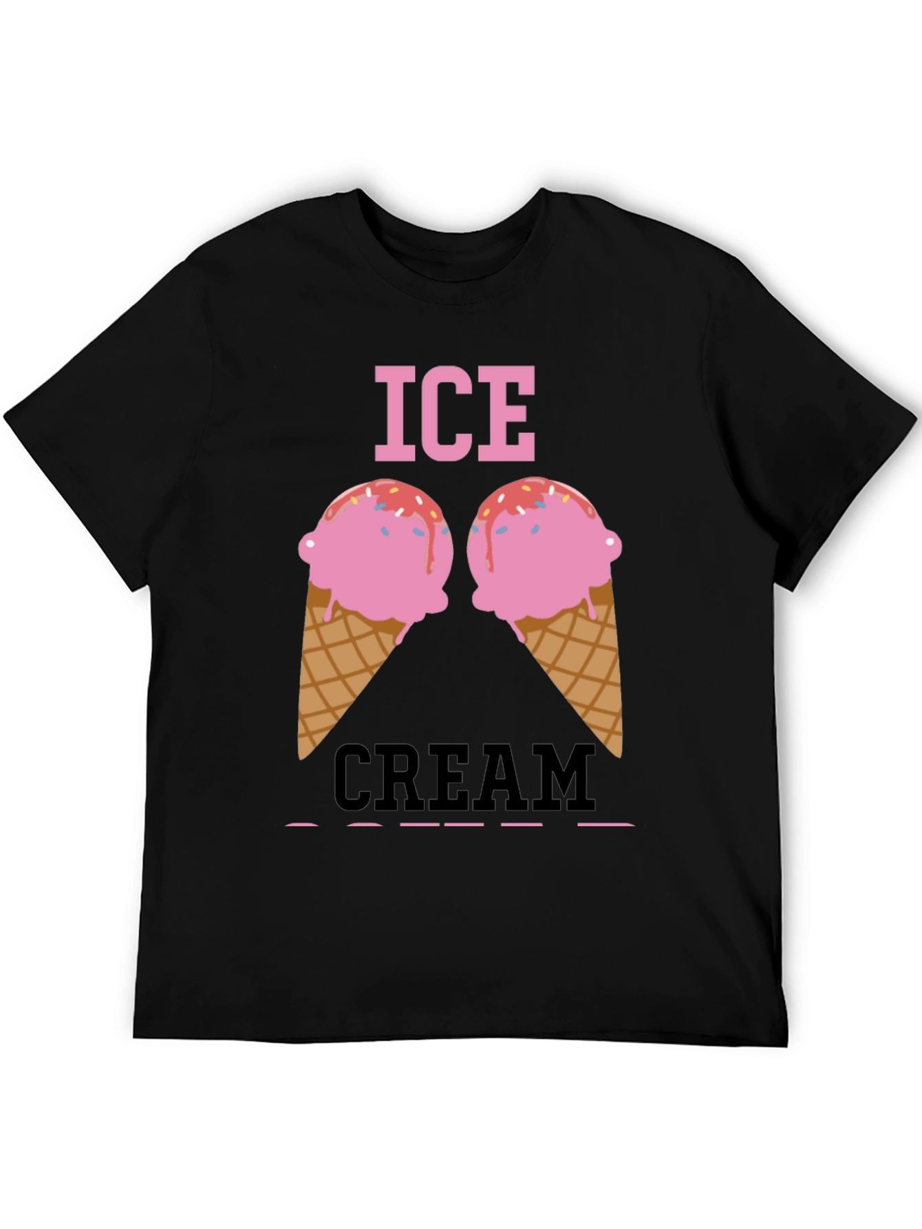 Ice Cream Graphic Tee - Funny Dessert T-Shirt