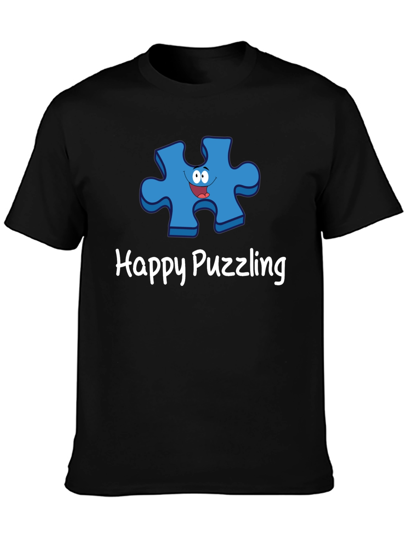 Happy Puzzling Graphic T-Shirt