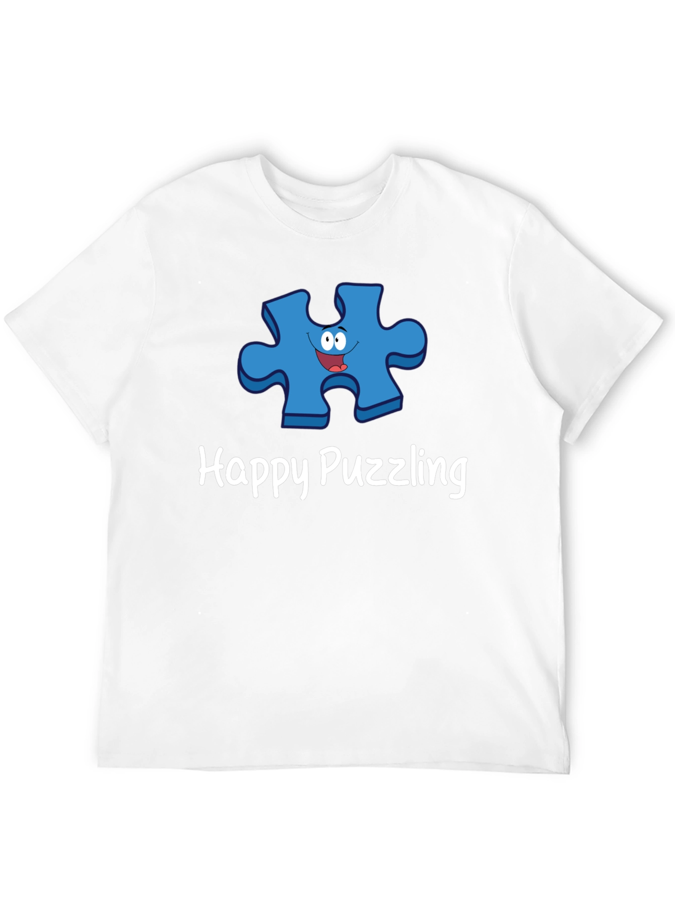 Happy Puzzling Graphic T-Shirt