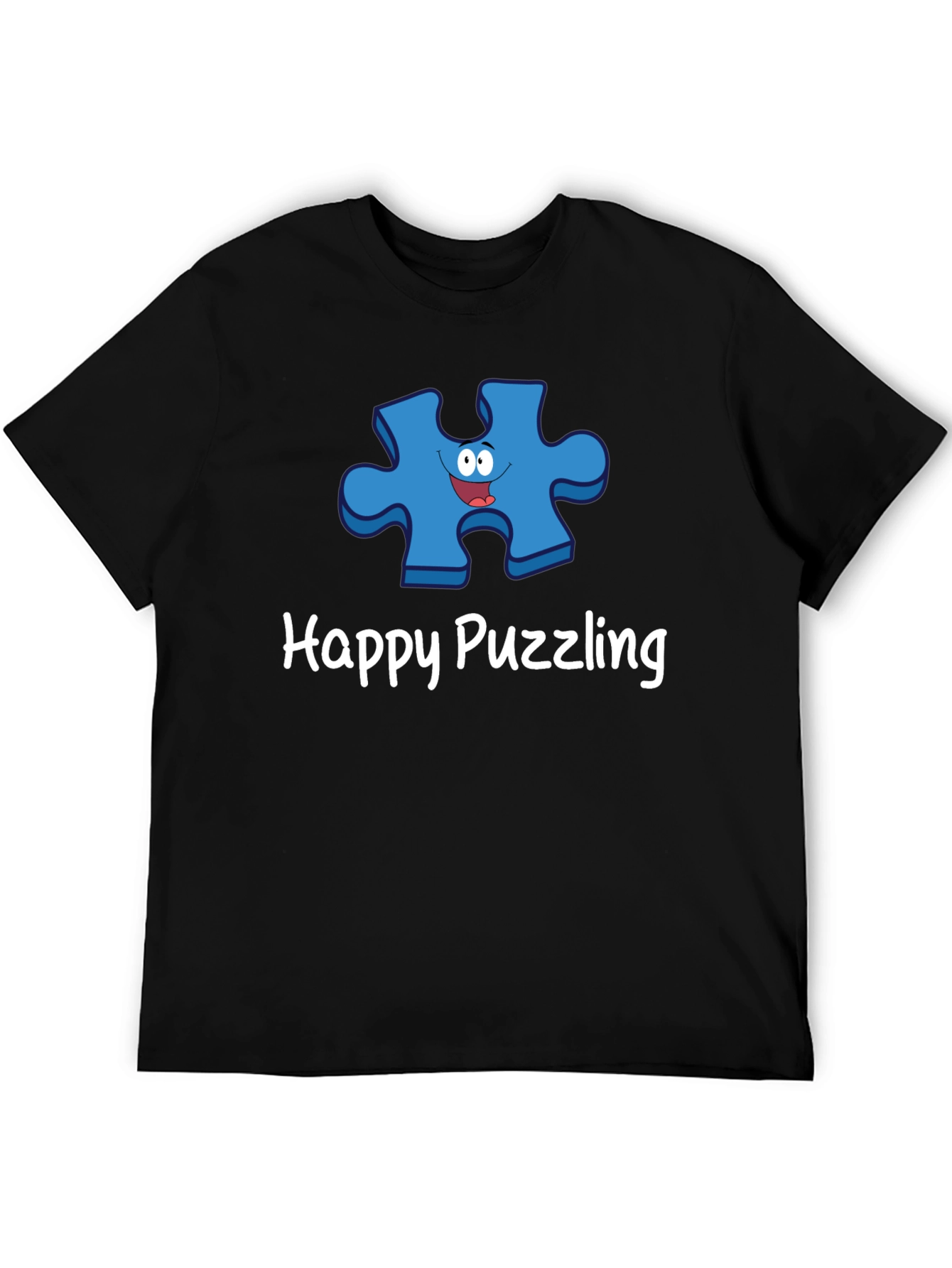 Happy Puzzling Graphic T-Shirt