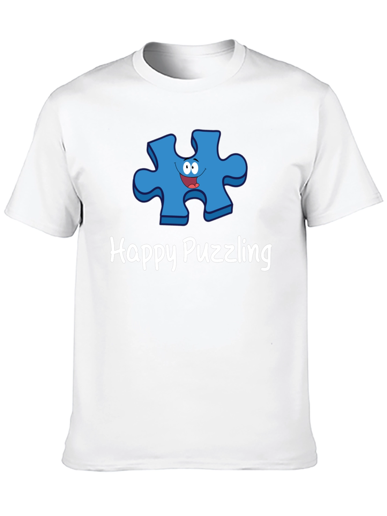 Happy Puzzling Graphic T-Shirt