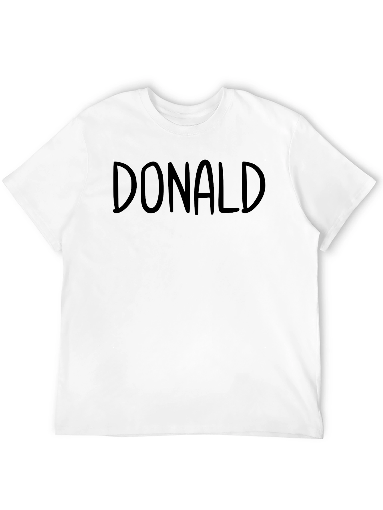 Donald Graphic Tee - Classic Black T-Shirt