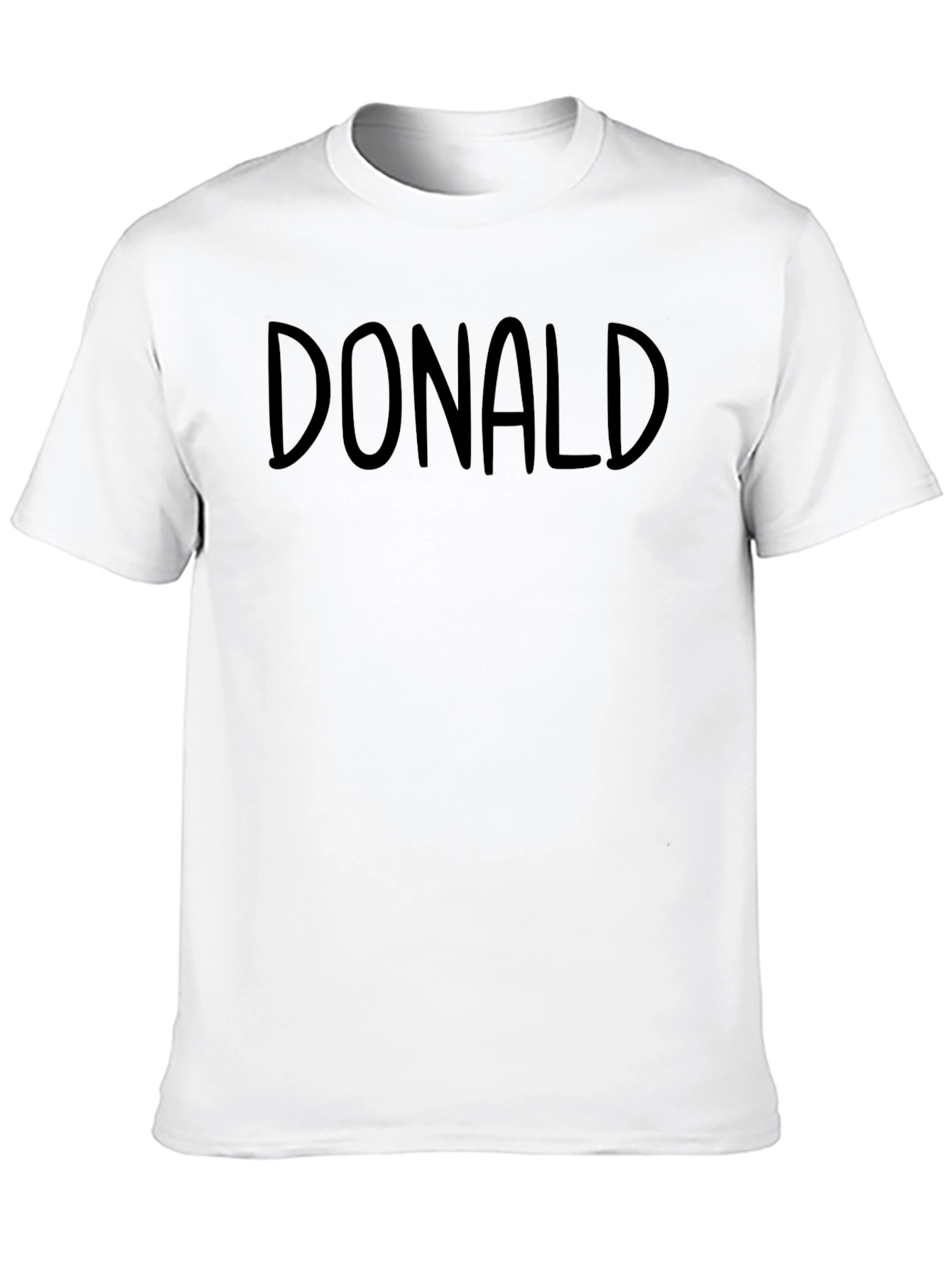 Donald Graphic Tee - Classic Black T-Shirt
