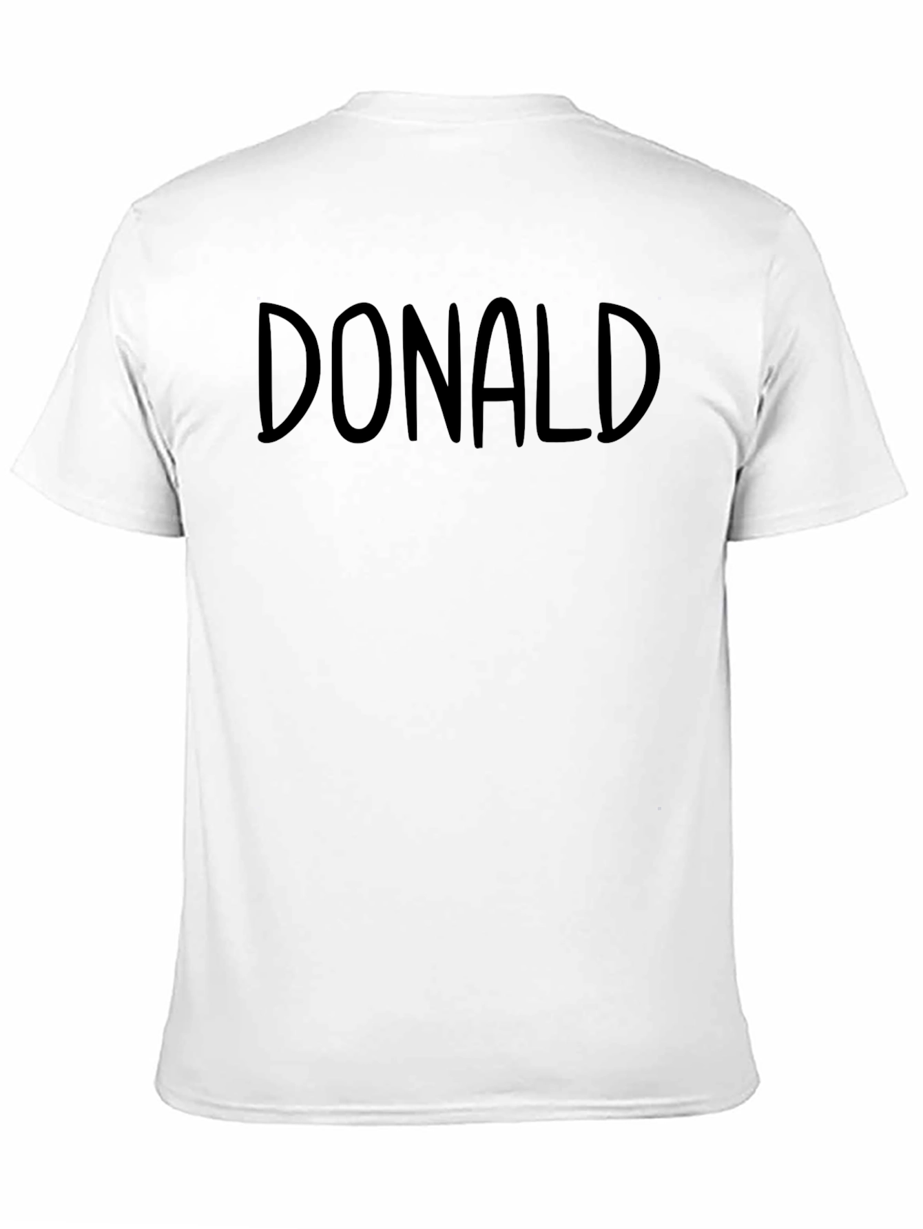 Donald Graphic Tee - Classic Black T-Shirt