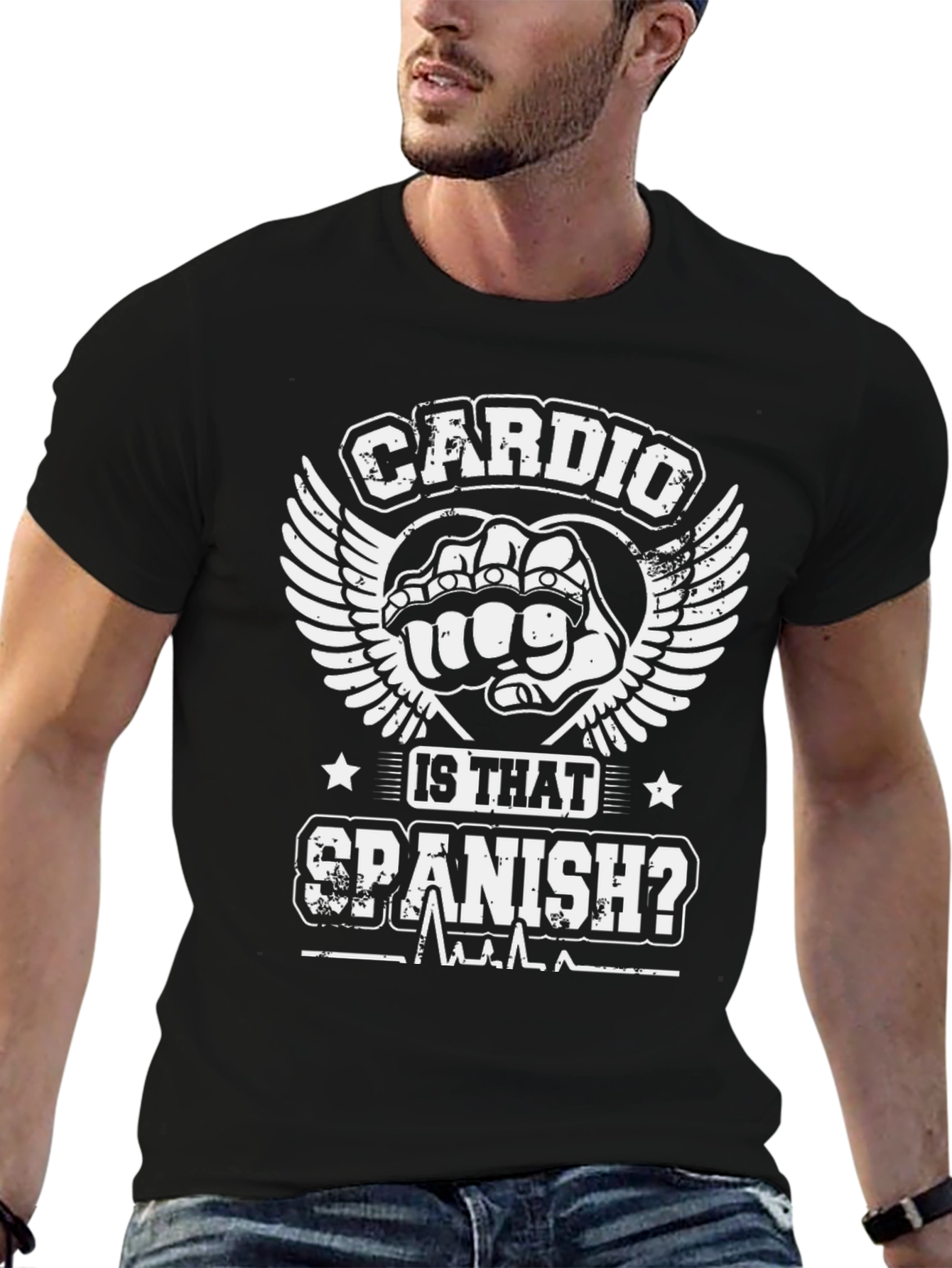 Cardio - Is That Spanish? Graphic Tee