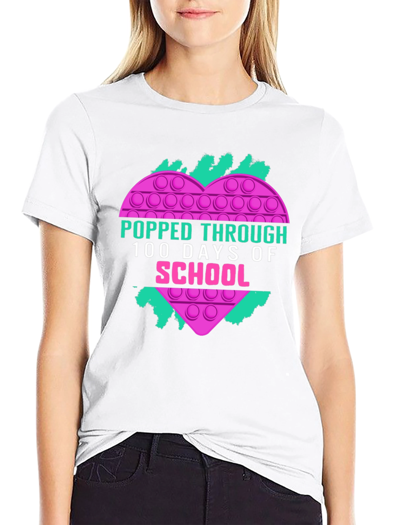 Popped Through 100 Days of School T-Shirt