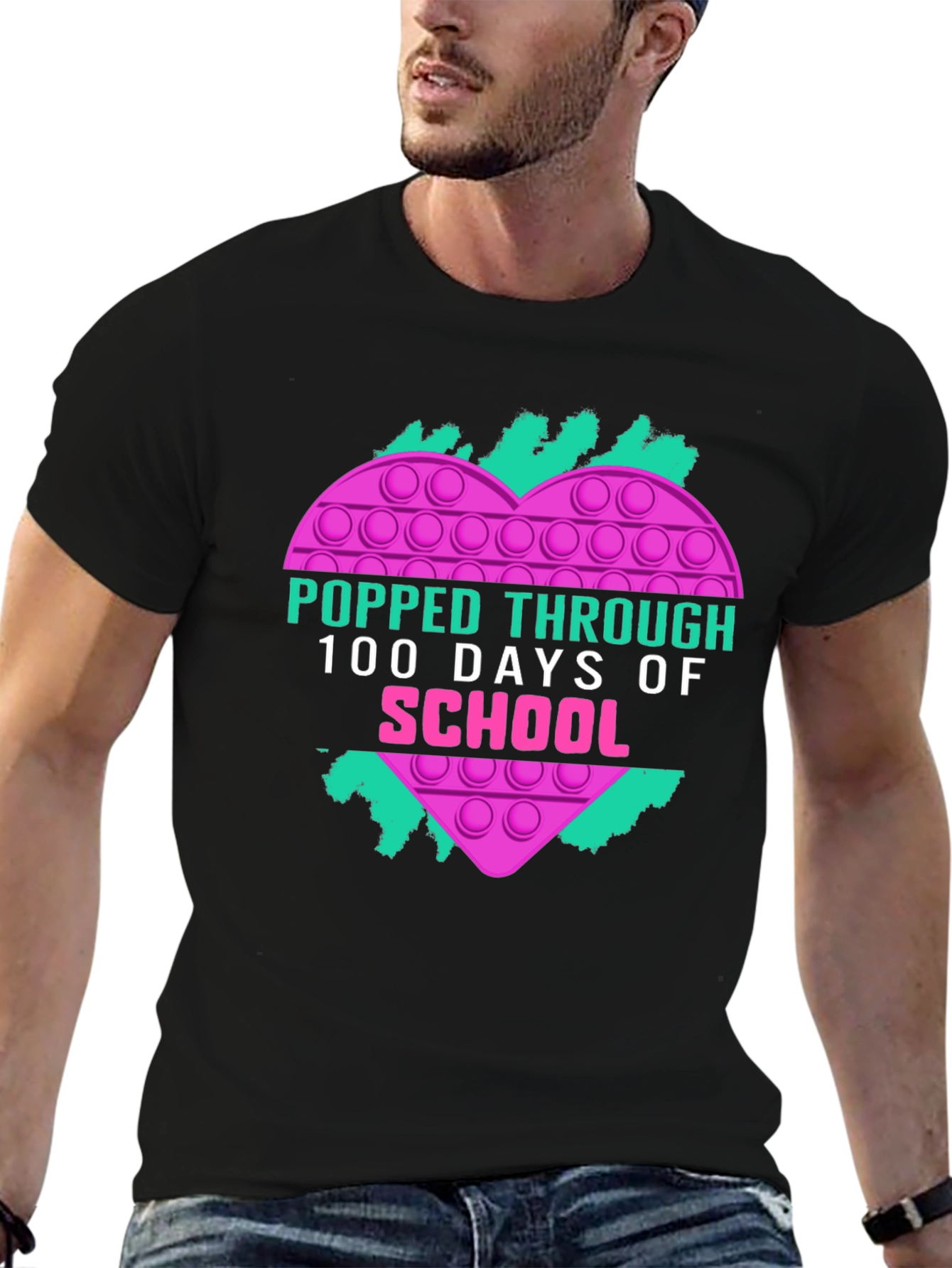 Popped Through 100 Days of School T-Shirt
