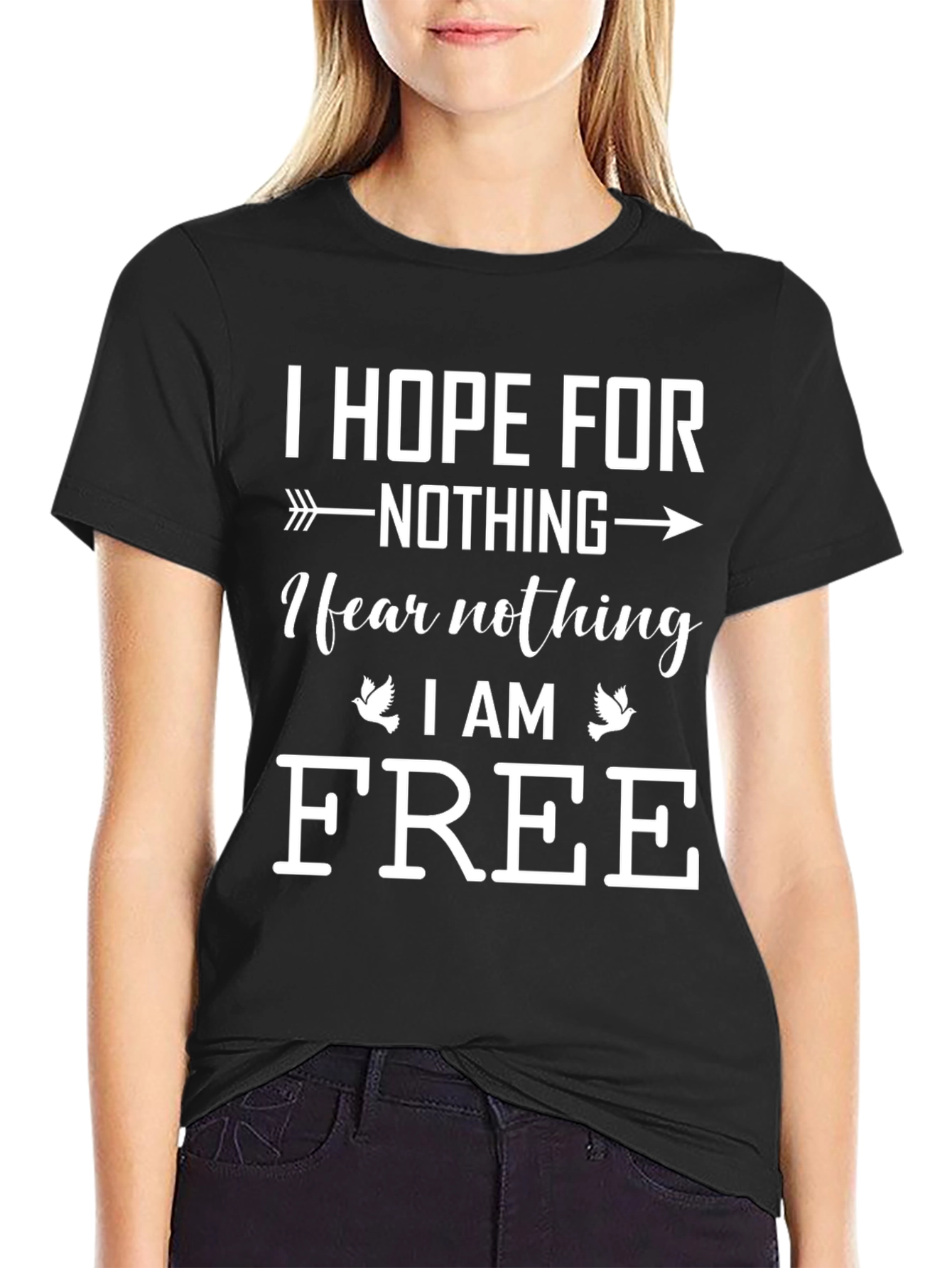I Hope For Nothing Graphic T-Shirt