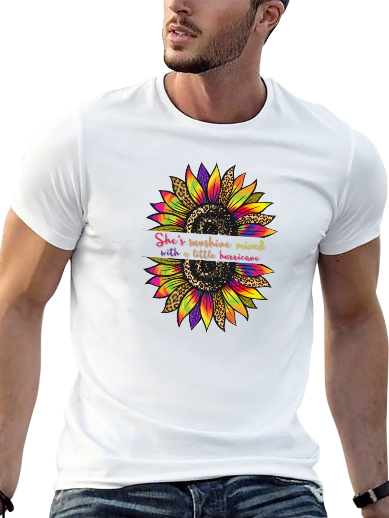 Sunflower Graphic Tee - Sunshine & Hurricane