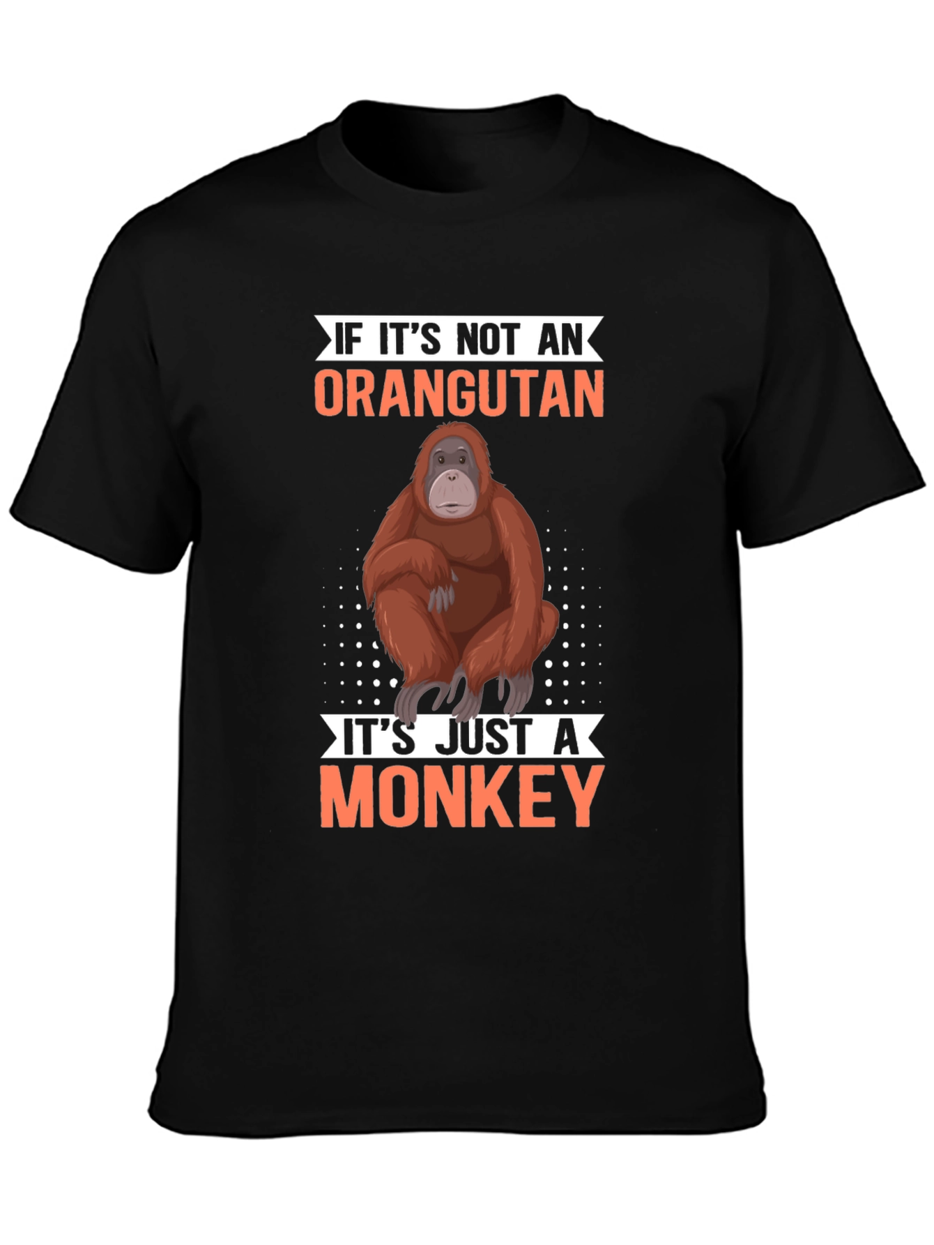 Orangutan vs Monkey Graphic T-Shirt
