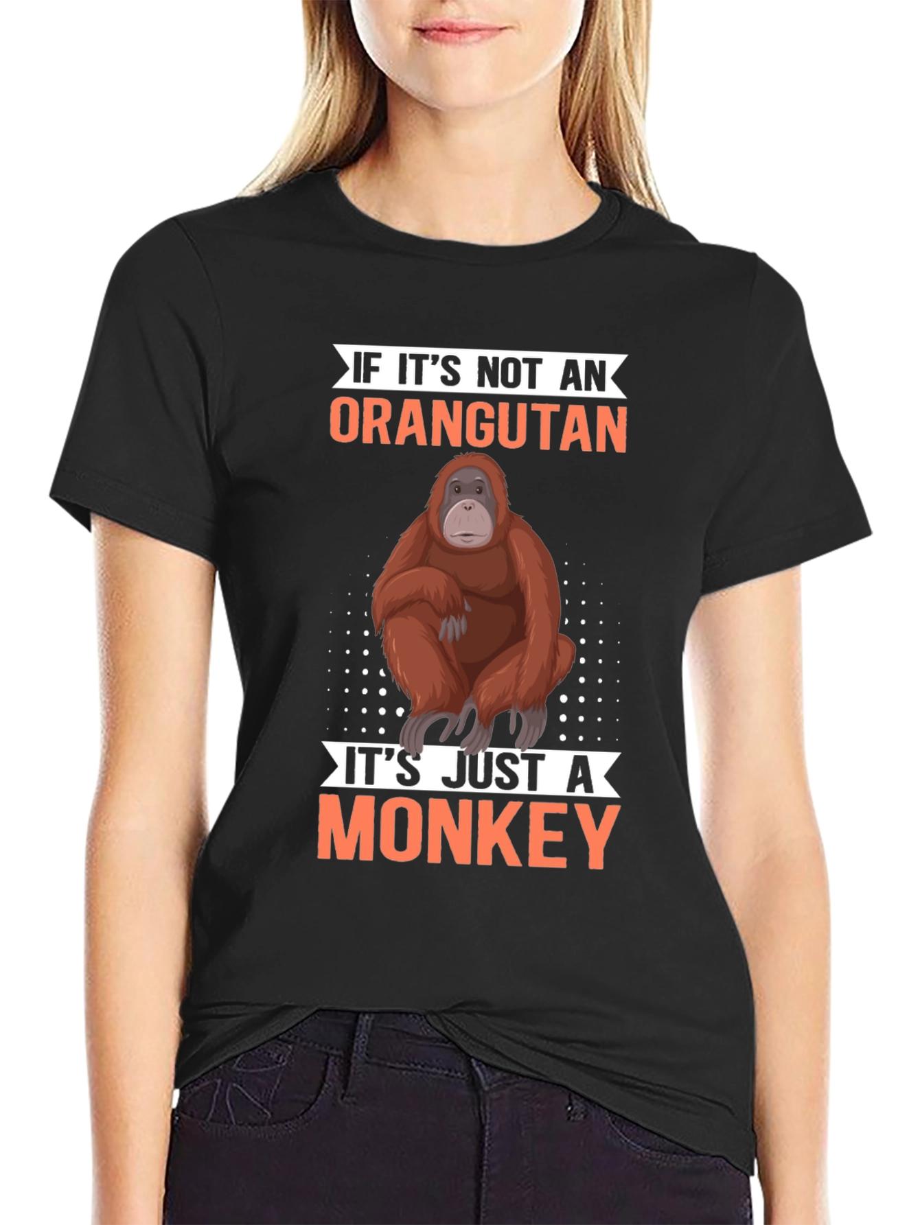 Orangutan vs Monkey Graphic T-Shirt